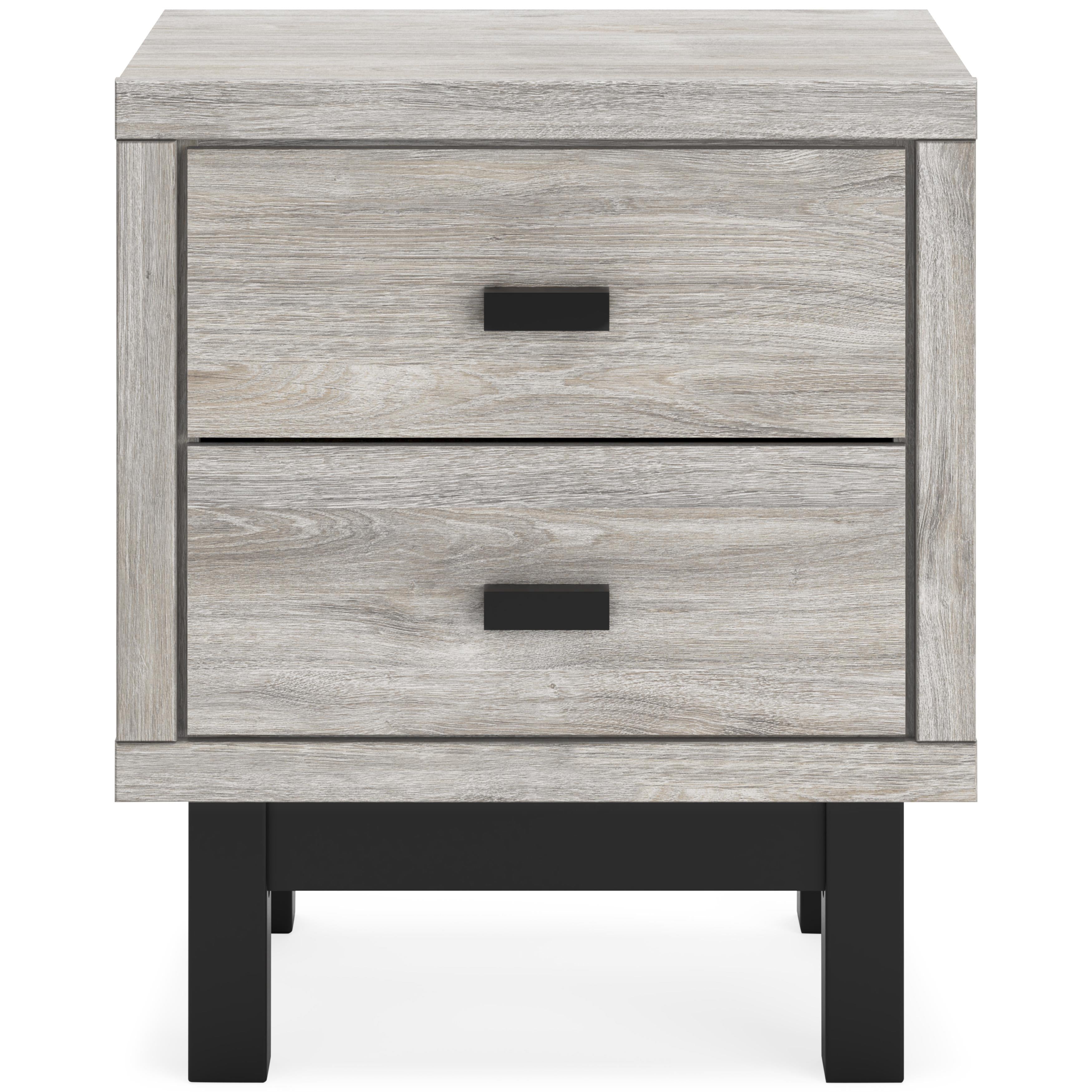 Signature Design by Ashley Vessalli 2-Drawer Nightstand B1036-92 IMAGE 3