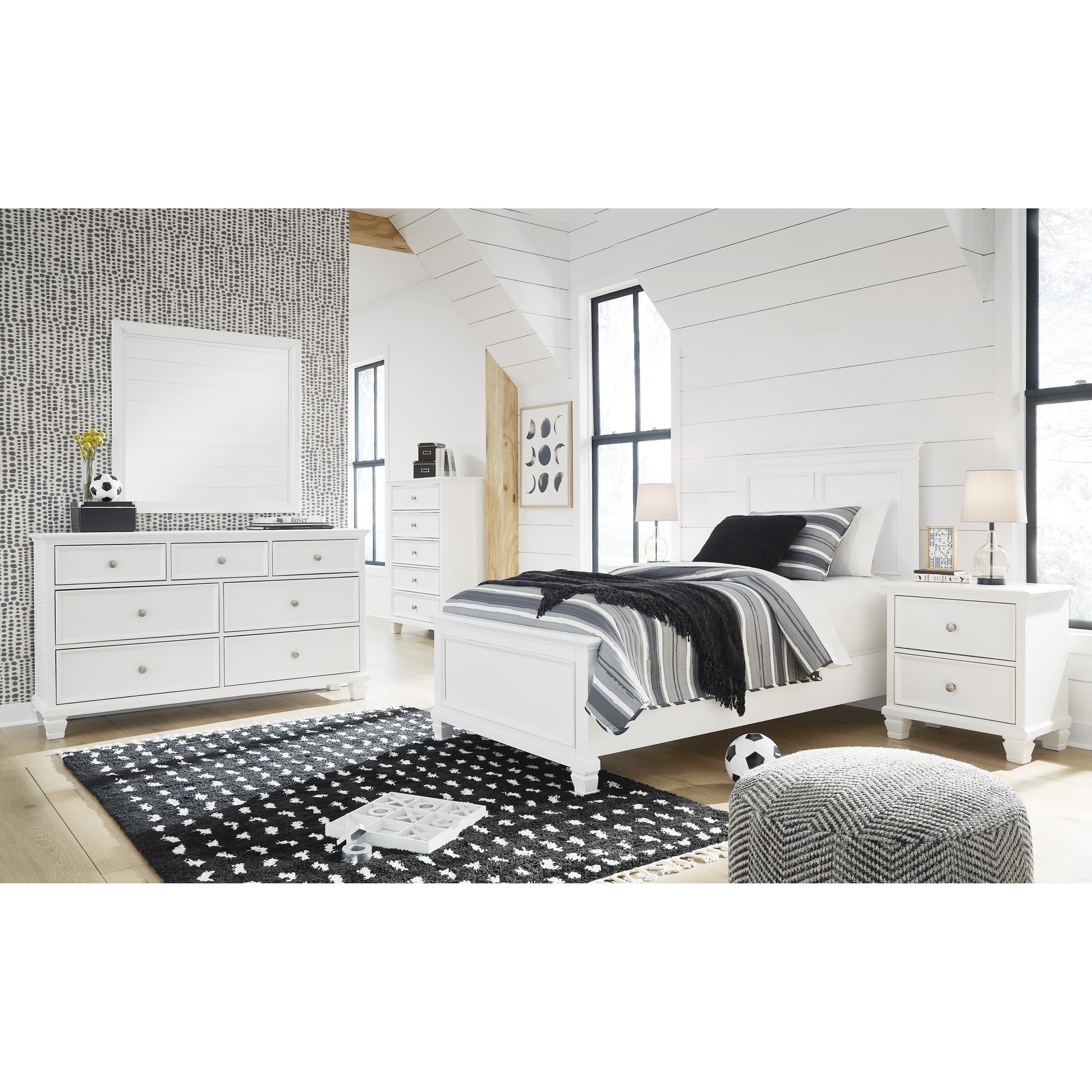 Signature Design by Ashley Fortman Twin Panel Bed B680-53/B680-52/B680-86 IMAGE 11