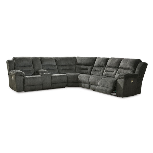 Signature Design by Ashley Nettington Power Reclining Fabric 4 pc Sectional 4410101/4410177/4410146/4410175 IMAGE 1