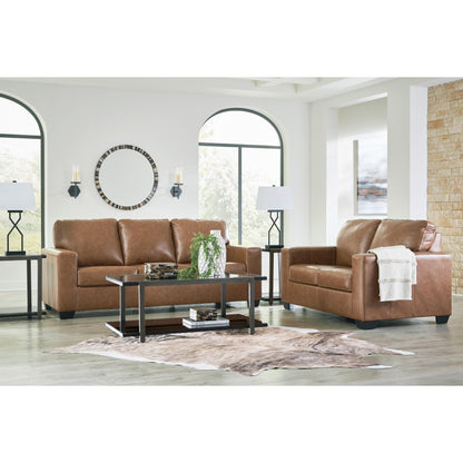 Signature Design by Ashley Bolsena Stationary Leather Match Loveseat 5560335 IMAGE 10