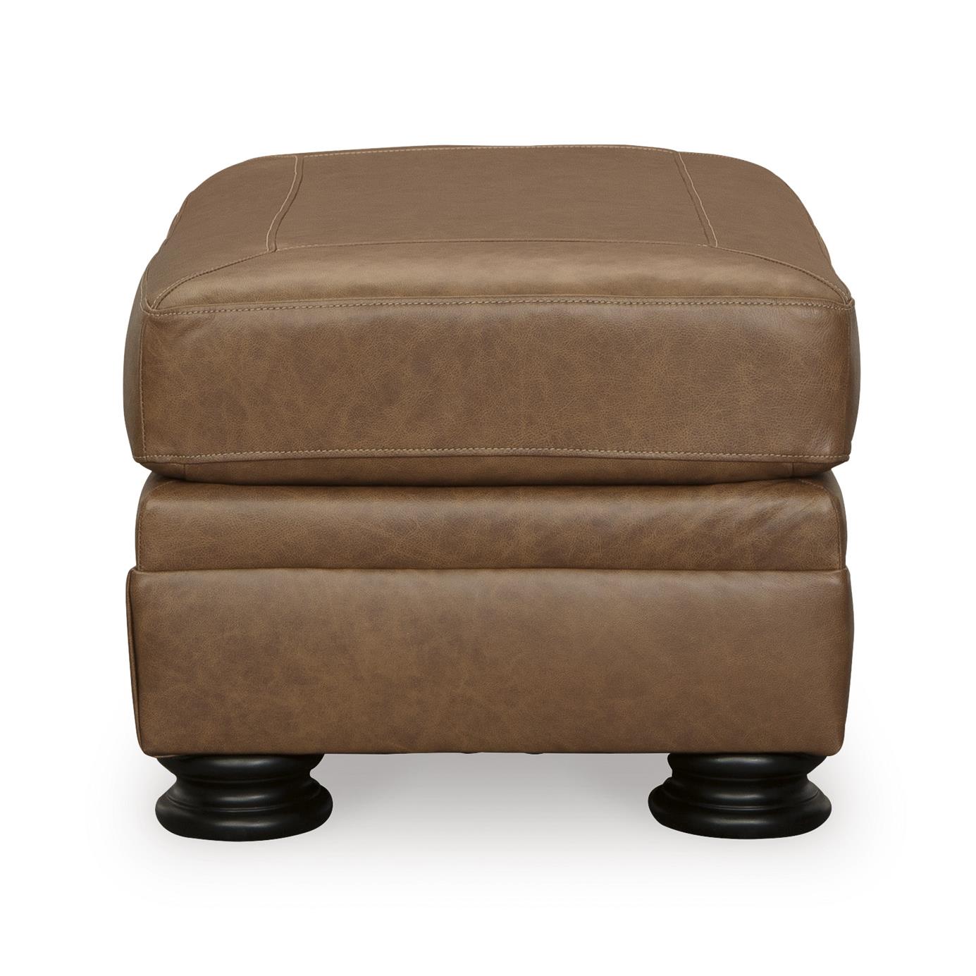 Signature Design by Ashley Carianna Leather Match Ottoman 5760414 IMAGE 3