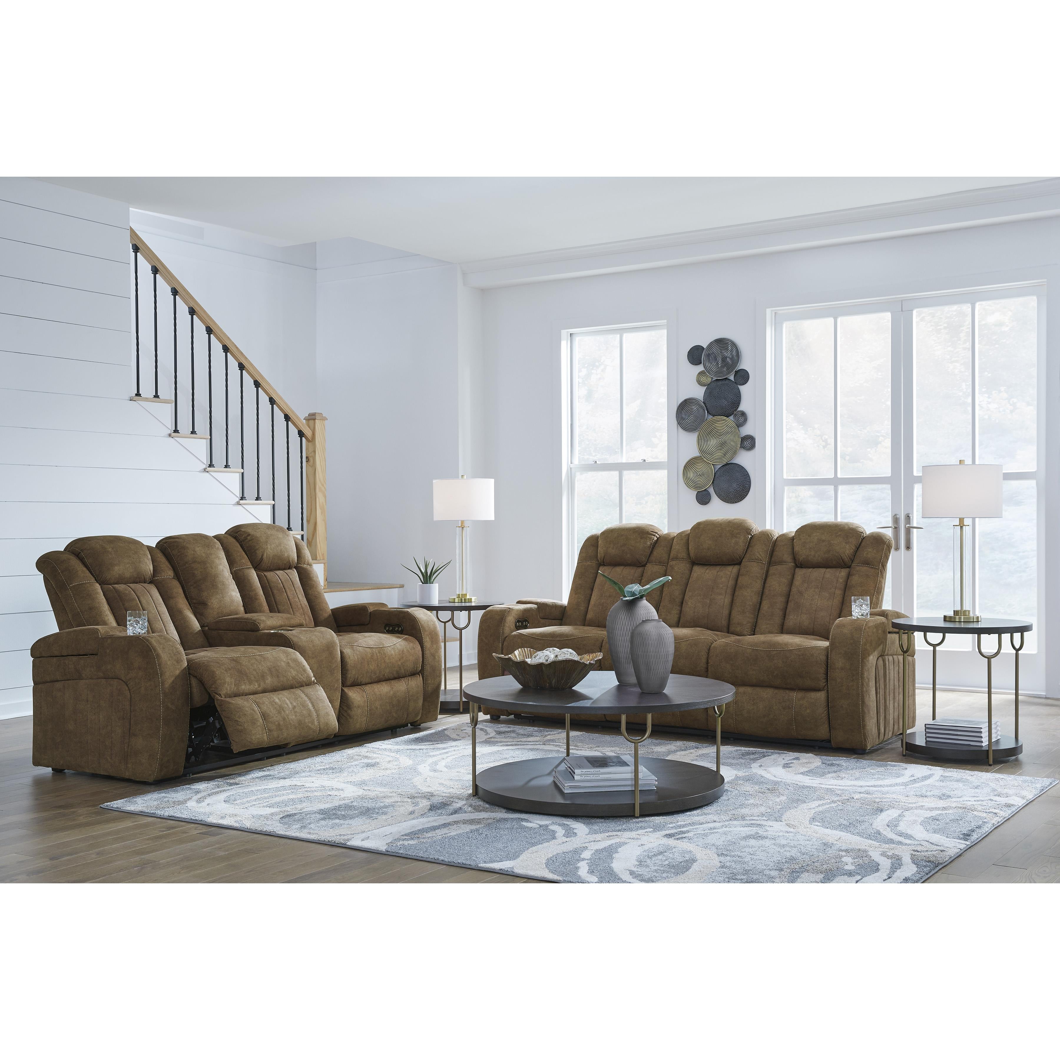 Ashley reclining console loveseat hotsell