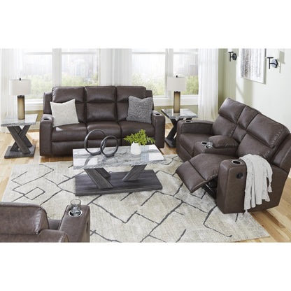 Signature Design by Ashley Lavenhorne Rocker Leather Look Recliner 6330625 IMAGE 10