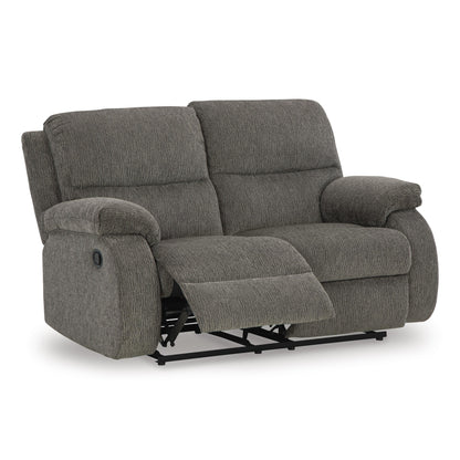 Signature Design by Ashley Scranto Reclining Fabric Loveseat 6650286 IMAGE 2