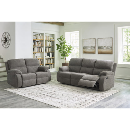 Signature Design by Ashley Scranto Reclining Fabric Sofa 6650288 IMAGE 8