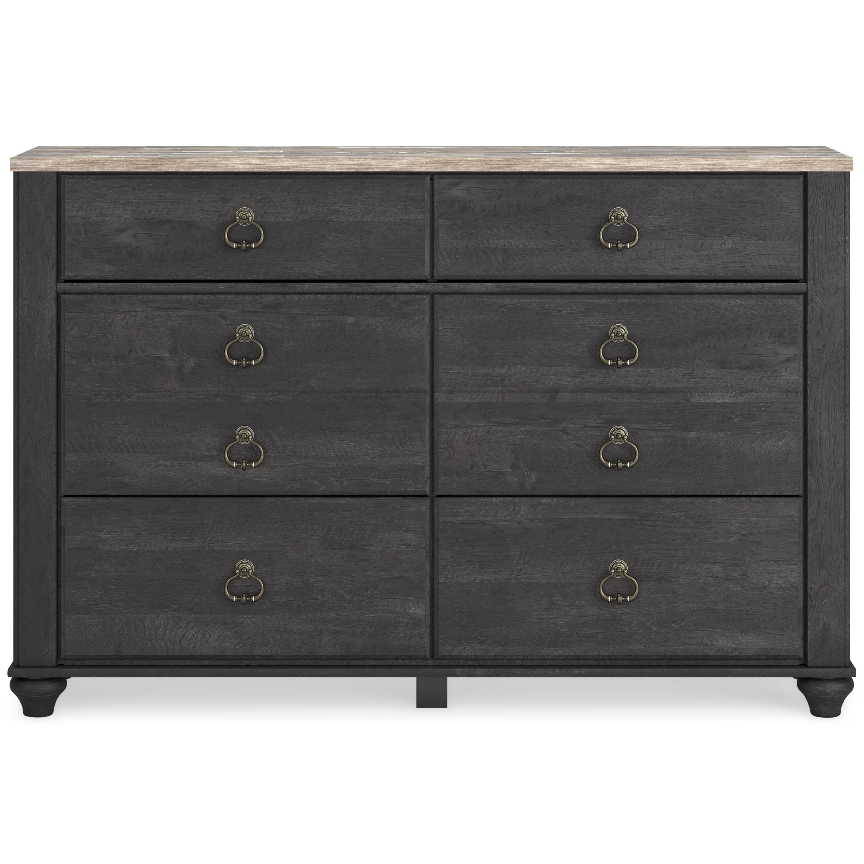 Signature Design by Ashley Nanforth 6-Drawer Dresser B3670-31 IMAGE 3