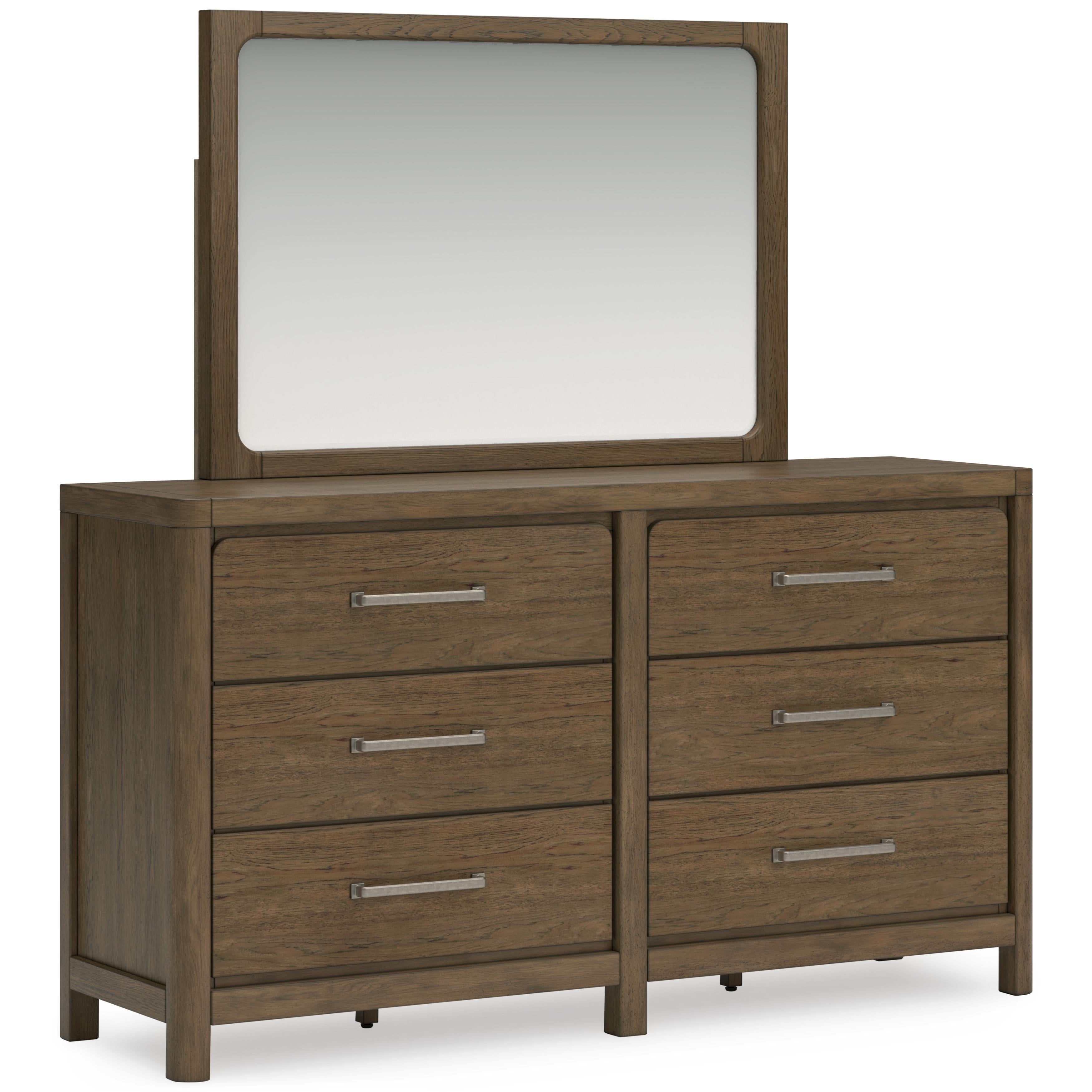 Signature Design by Ashley Cabalynn 6-Drawer Dresser with Mirror B974-31/B974-36 IMAGE 1