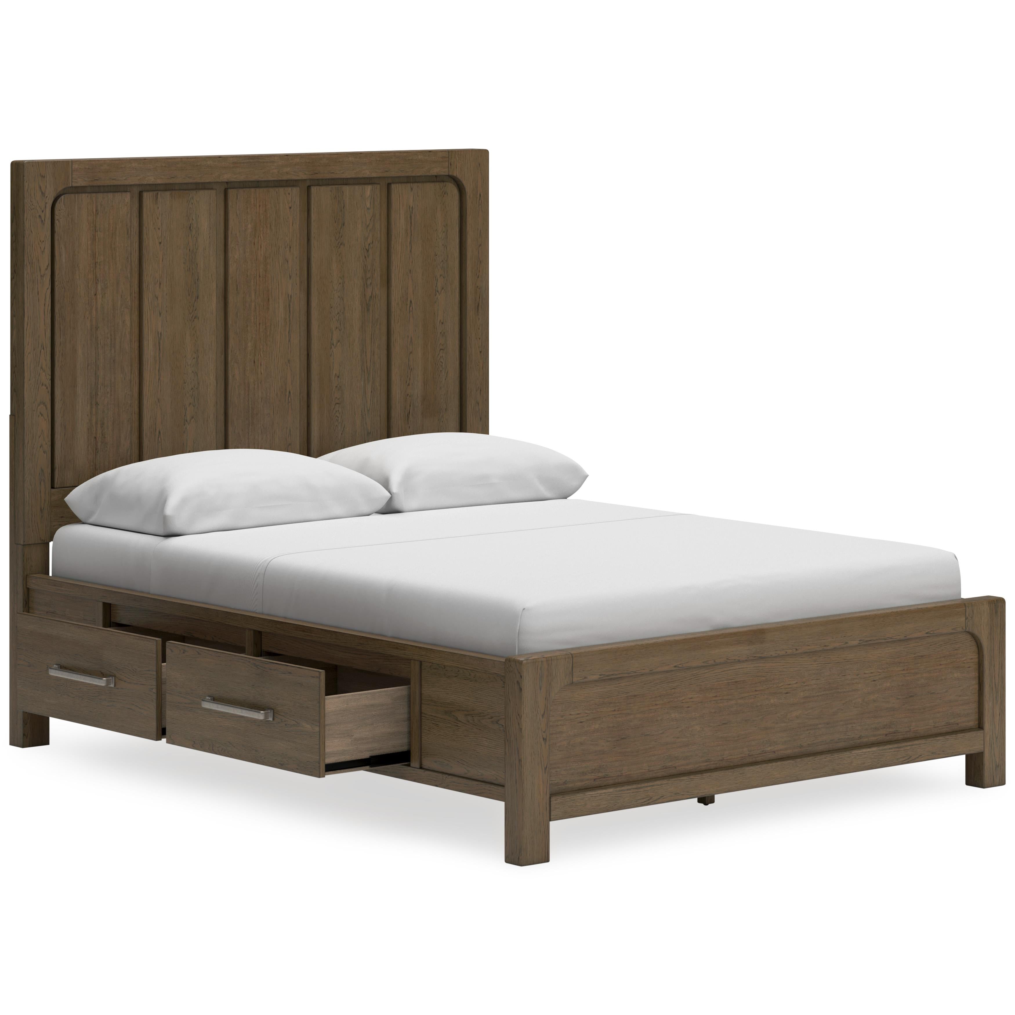 Signature Design by Ashley Cabalynn Queen Panel Bed with Storage B974-57/B974-54/B974-97S/B974-50 IMAGE 2