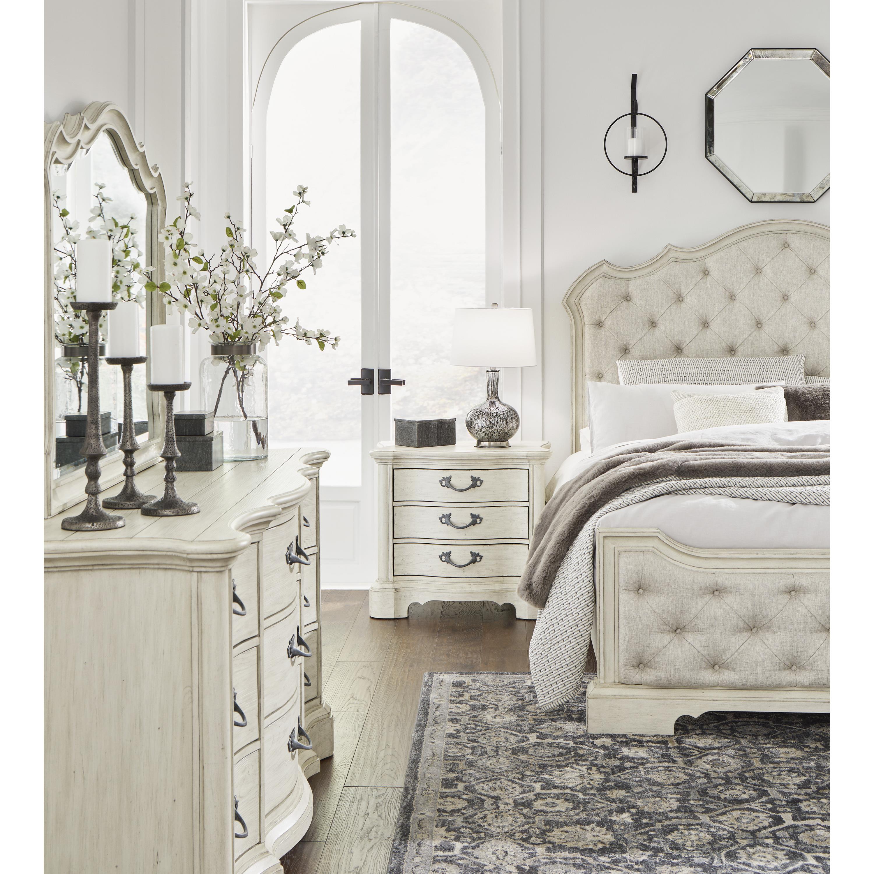 Signature Design by Ashley Arlendyne King Upholstered Panel Bed B980-58/B980-56/B980-97 IMAGE 10