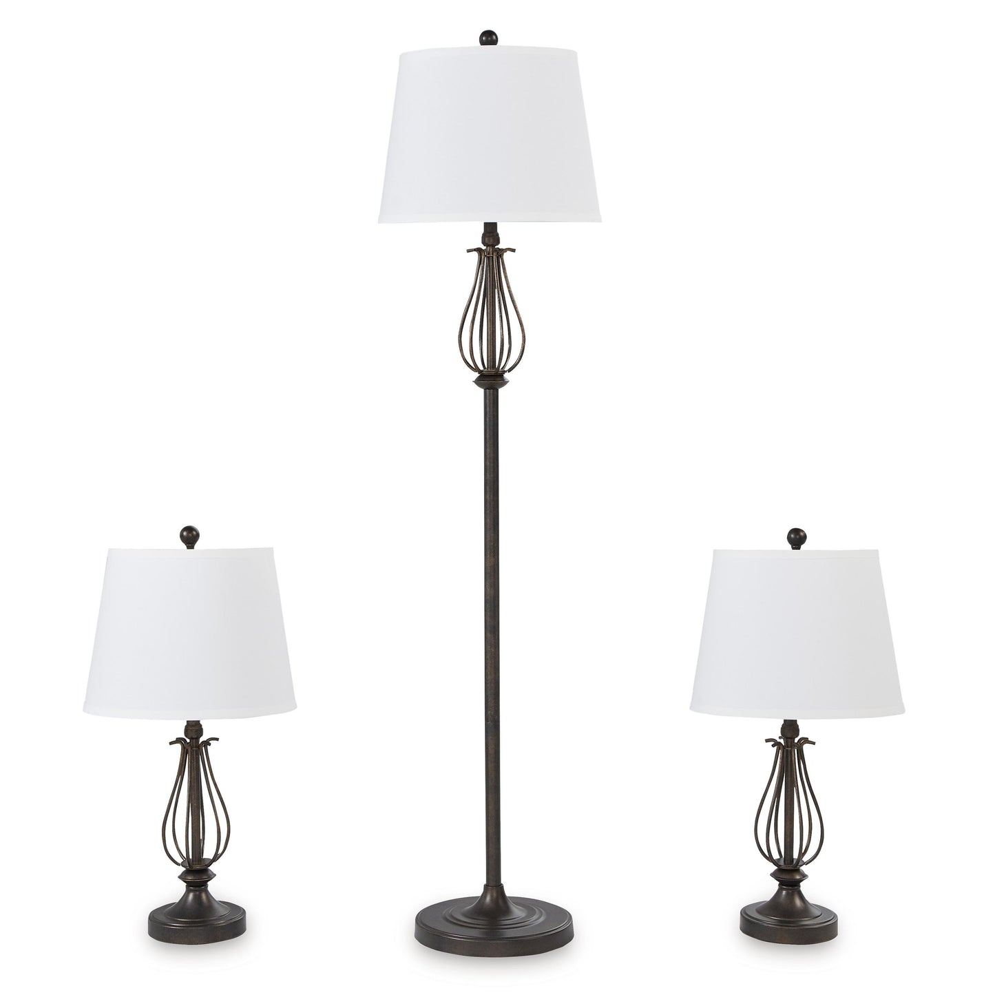 Signature Design by Ashley Brycestone Lamp Set L204526 IMAGE 1