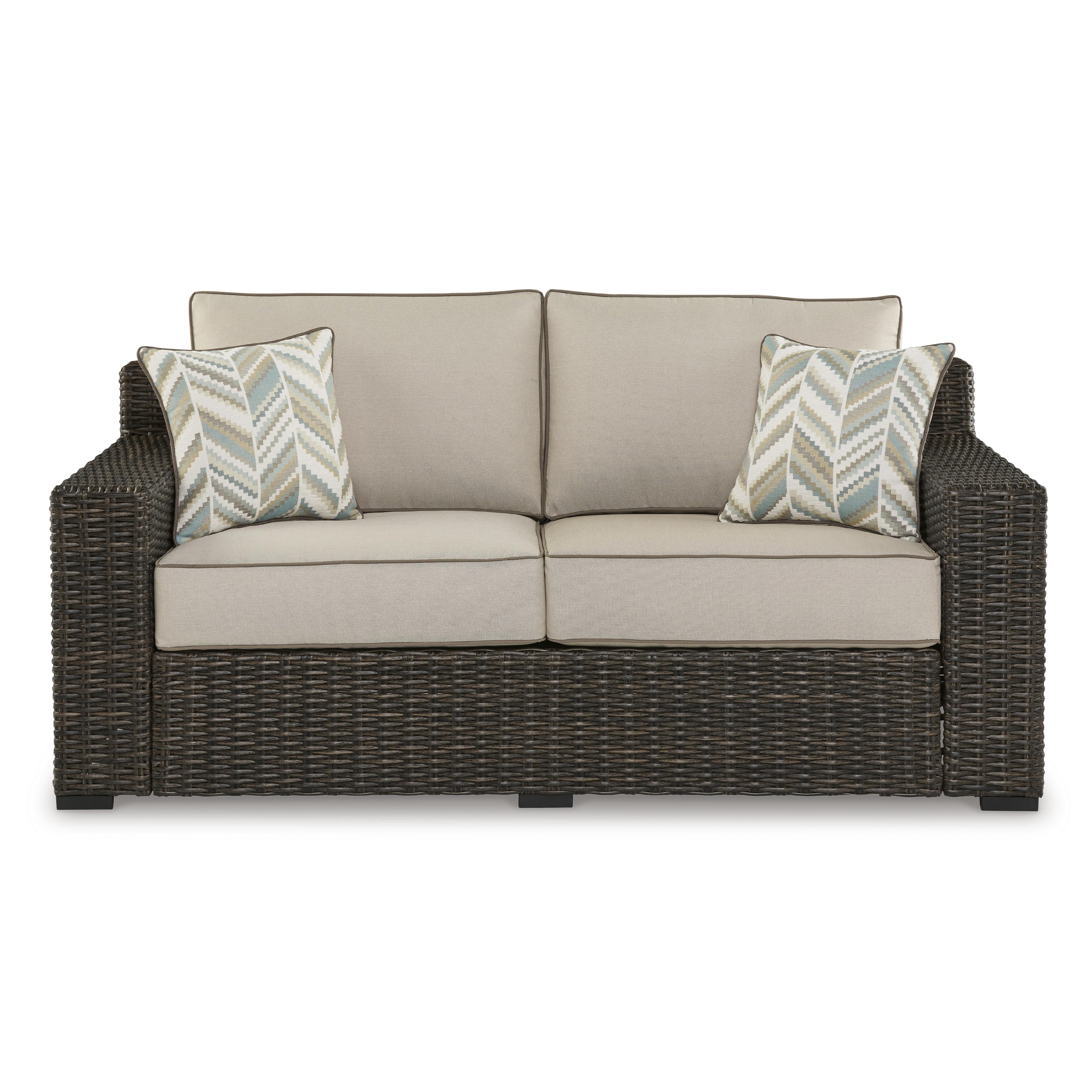 Signature Design by Ashley Outdoor Seating Loveseats P784-835 IMAGE 2