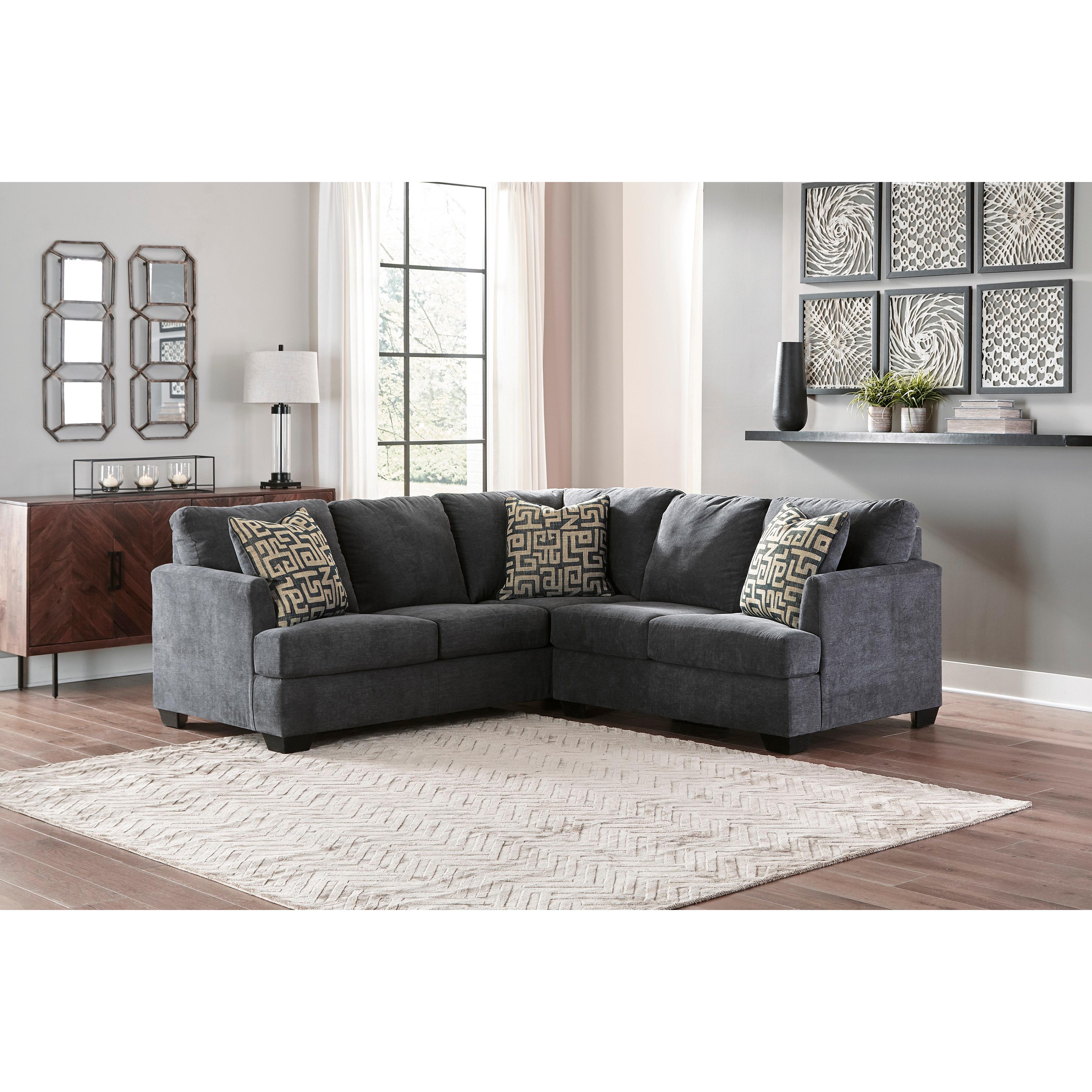 Signature Design by Ashley Ambrielle Fabric 2 pc Sectional 1190248/1190256 IMAGE 2