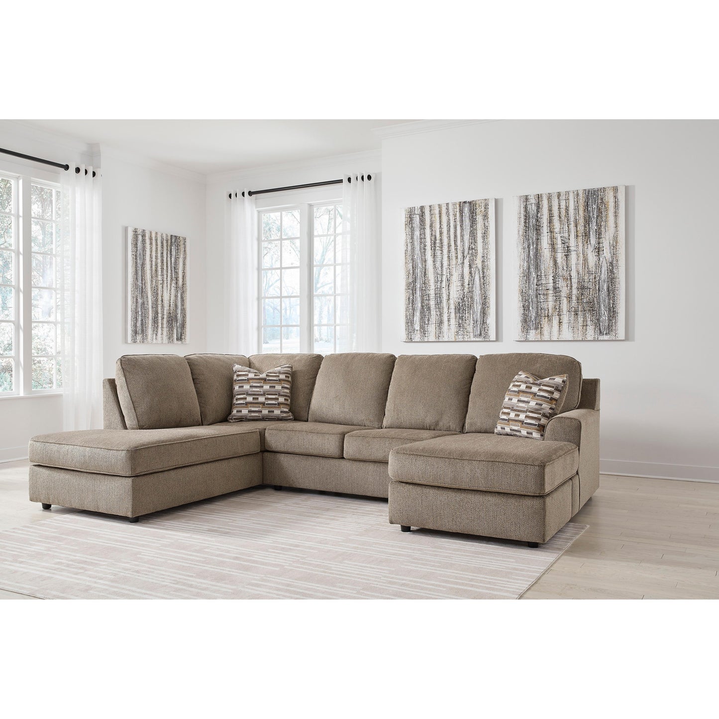 Signature Design by Ashley O'Phannon Fabric 2 pc Sectional 2940316/2940303 IMAGE 3