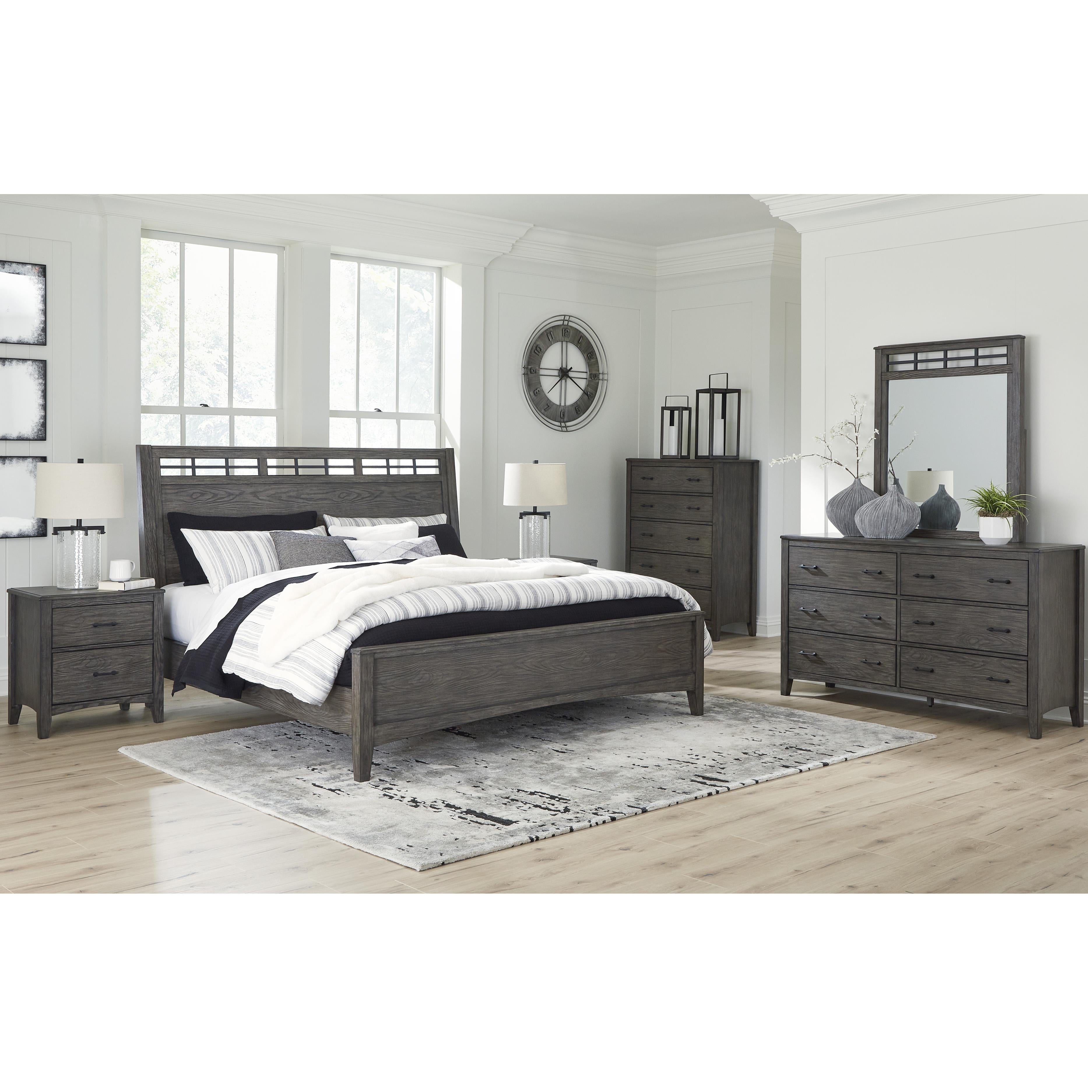 Signature Design by Ashley Montillan 6-Drawer Dresser with Mirror B651-31/B651-36 IMAGE 5