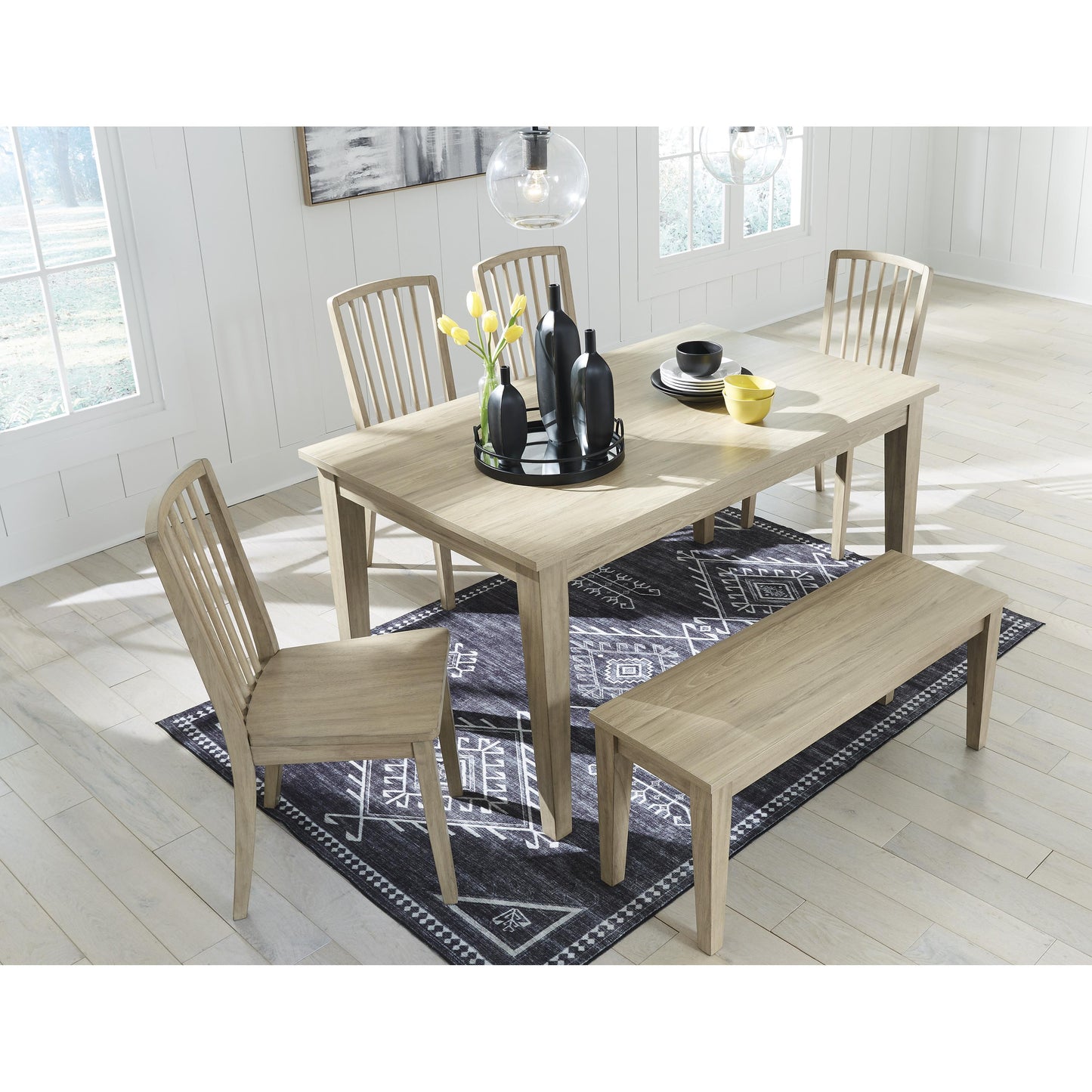 Signature Design by Ashley Gleanville Dining Table D511-25 IMAGE 5