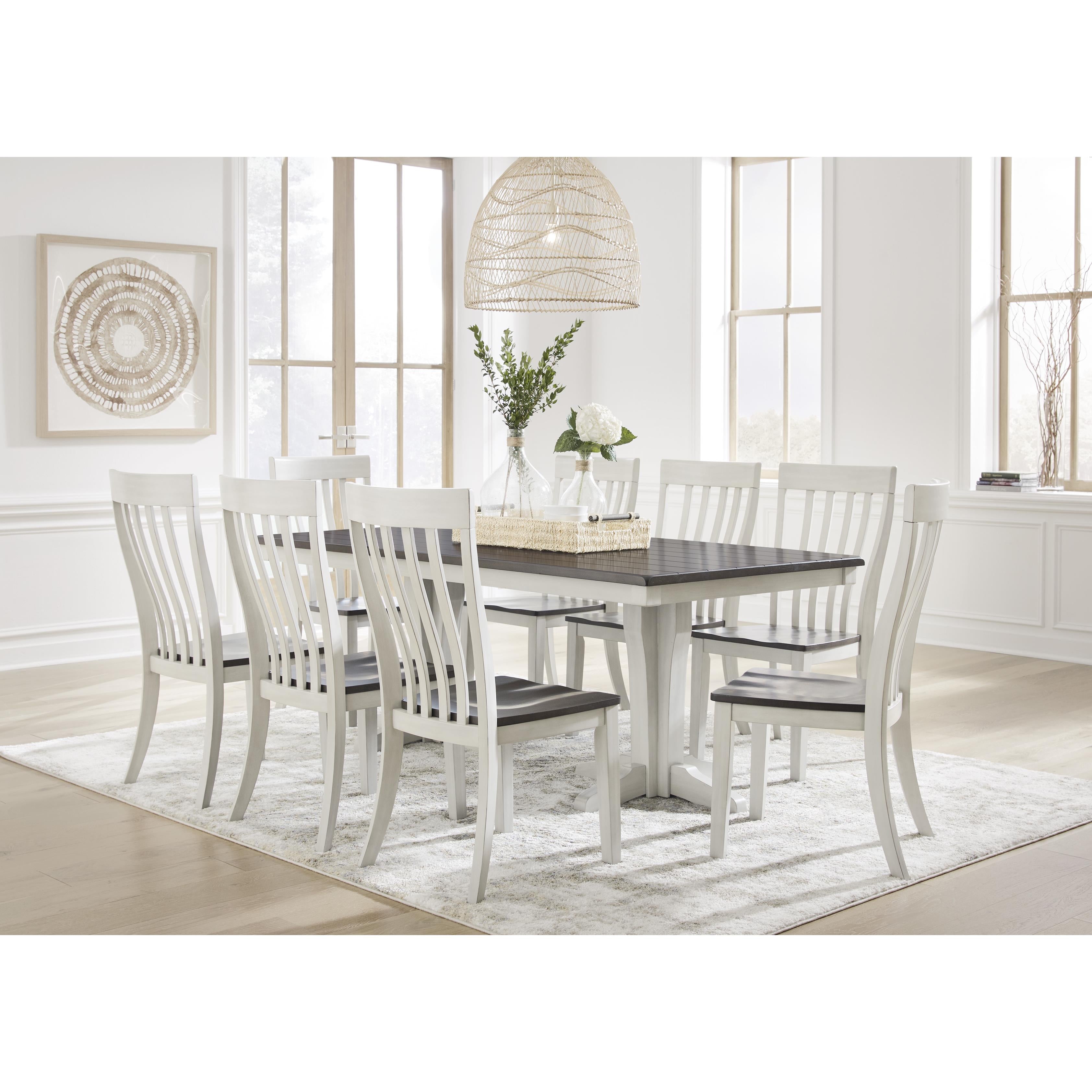 Signature Design by Ashley Darborn Dining Table with Pedestal Base D79 American Furniture of Slidell