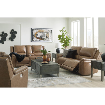 Signature Design by Ashley Trasimeno Power Leather Match Recliner U8281513 IMAGE 14