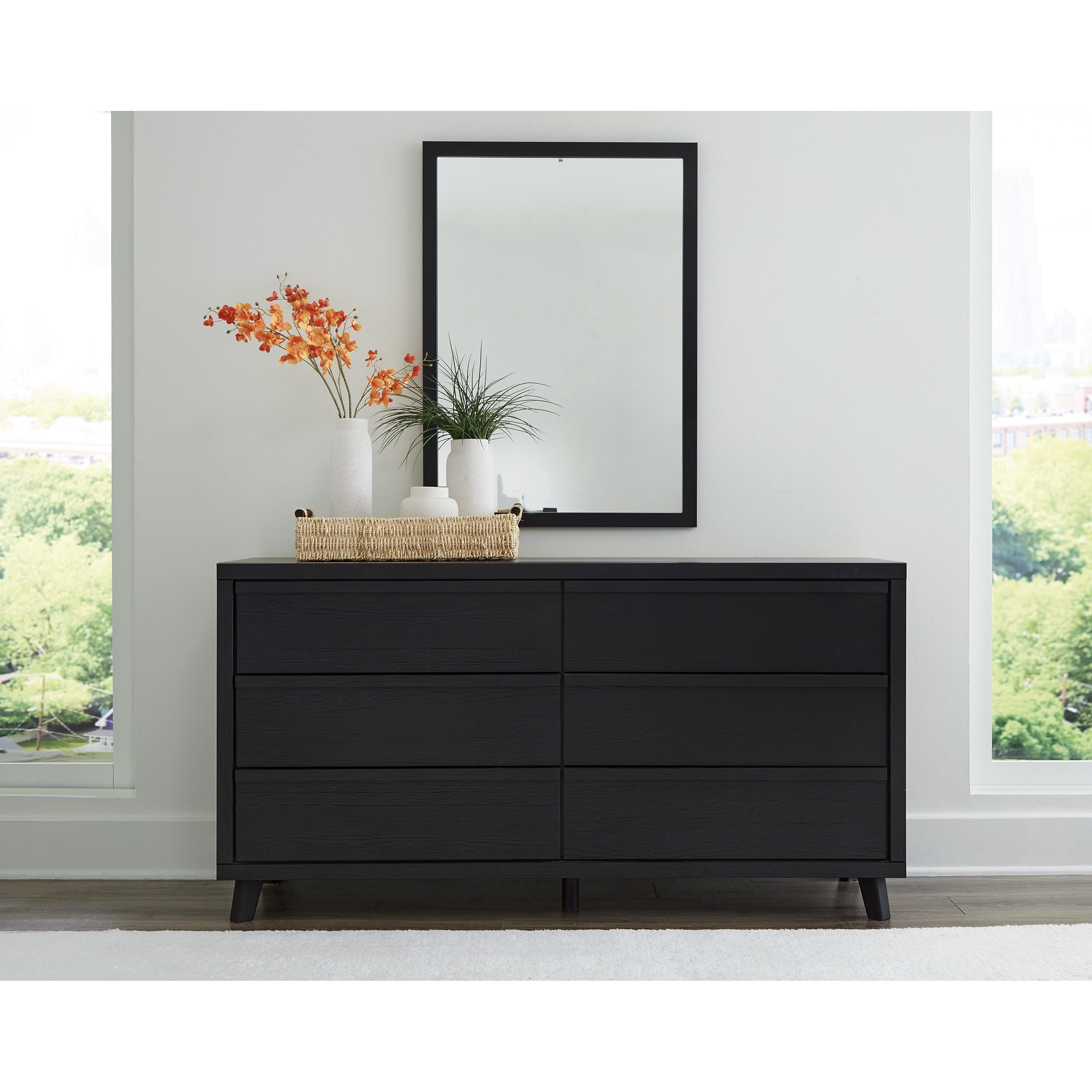 Signature Design by Ashley Danziar 6-Drawer Dresser with Mirror B1013-231/B1013-36 IMAGE 6