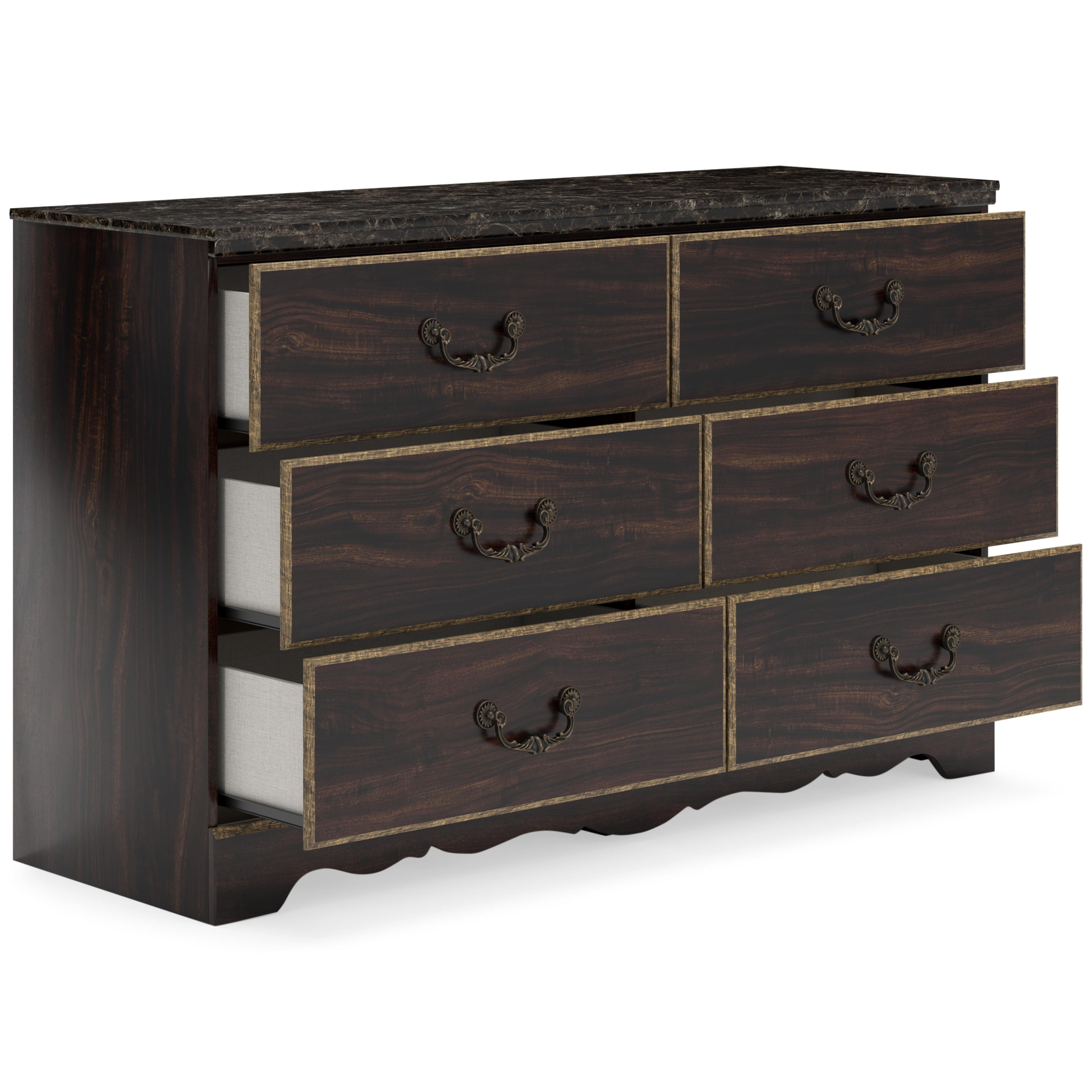 Signature Design by Ashley Glosmount 6-Drawer Dresser B1055-231 IMAGE 2