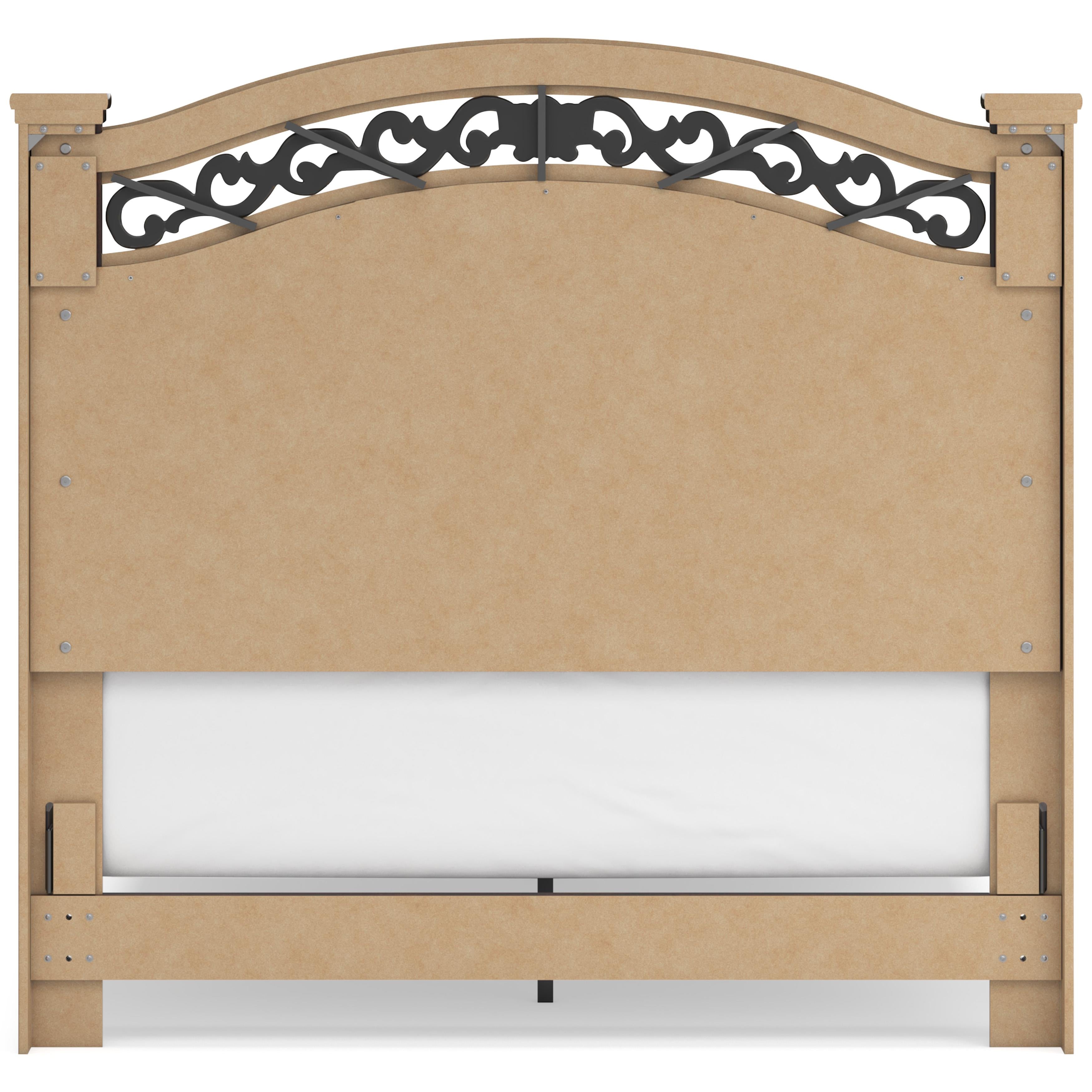 Signature Design by Ashley Glosmount Queen Poster Bed B1055-67/B1055-64/B1055-96 IMAGE 4