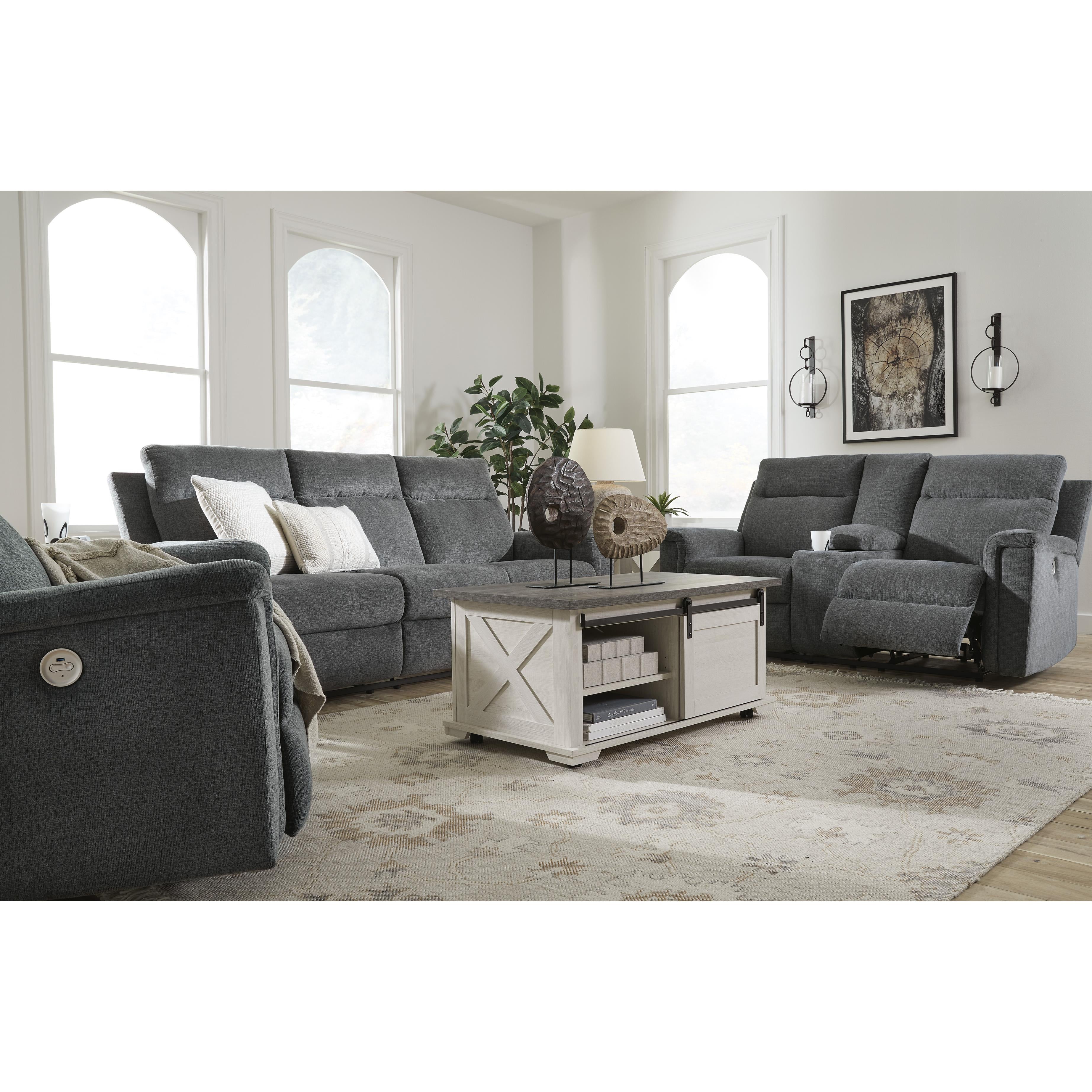 Signature Design by Ashley Loveseats Power Recline 3320296 IMAGE 9