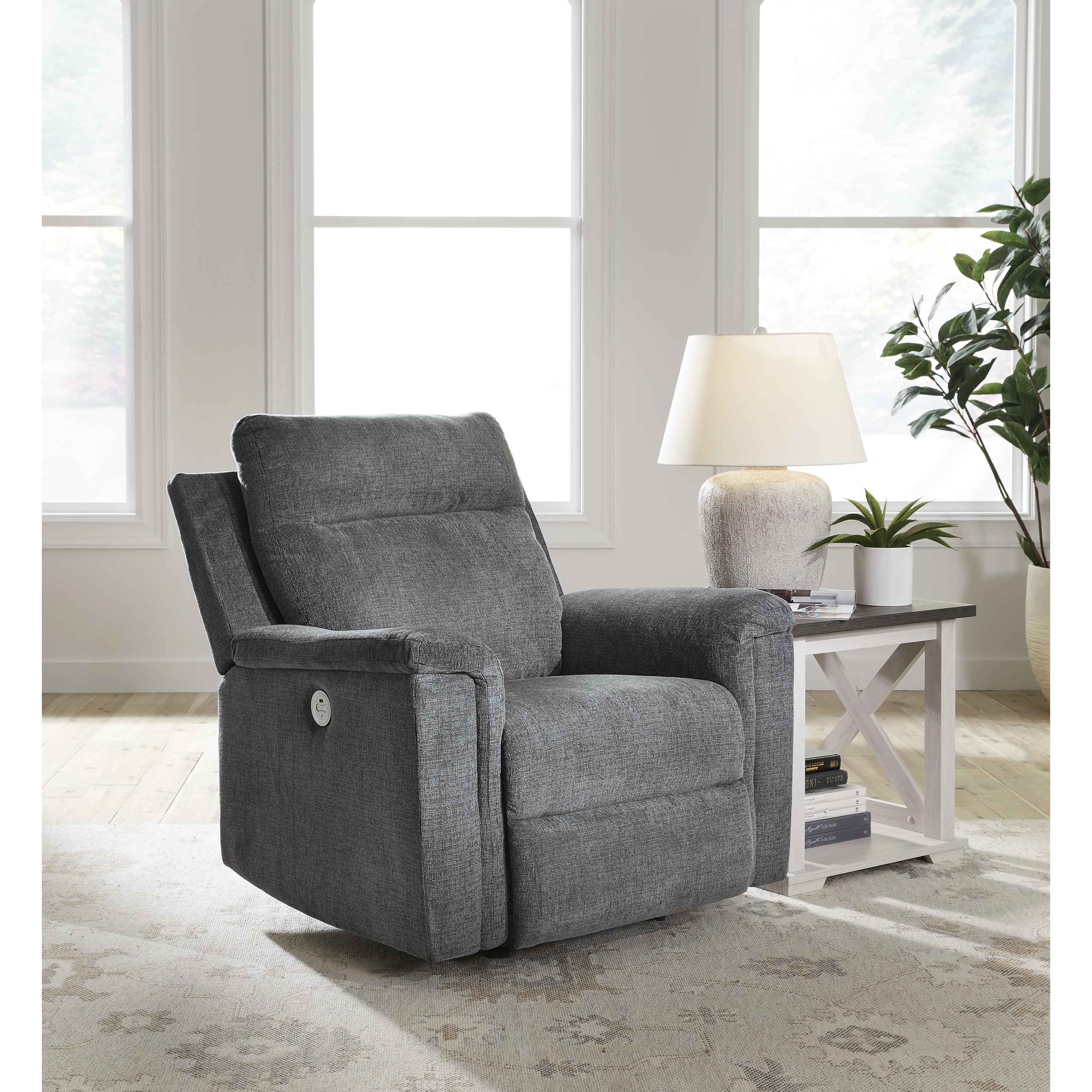 Signature Design by Ashley Barnsana Power Rocker Fabric Recliner 3320298