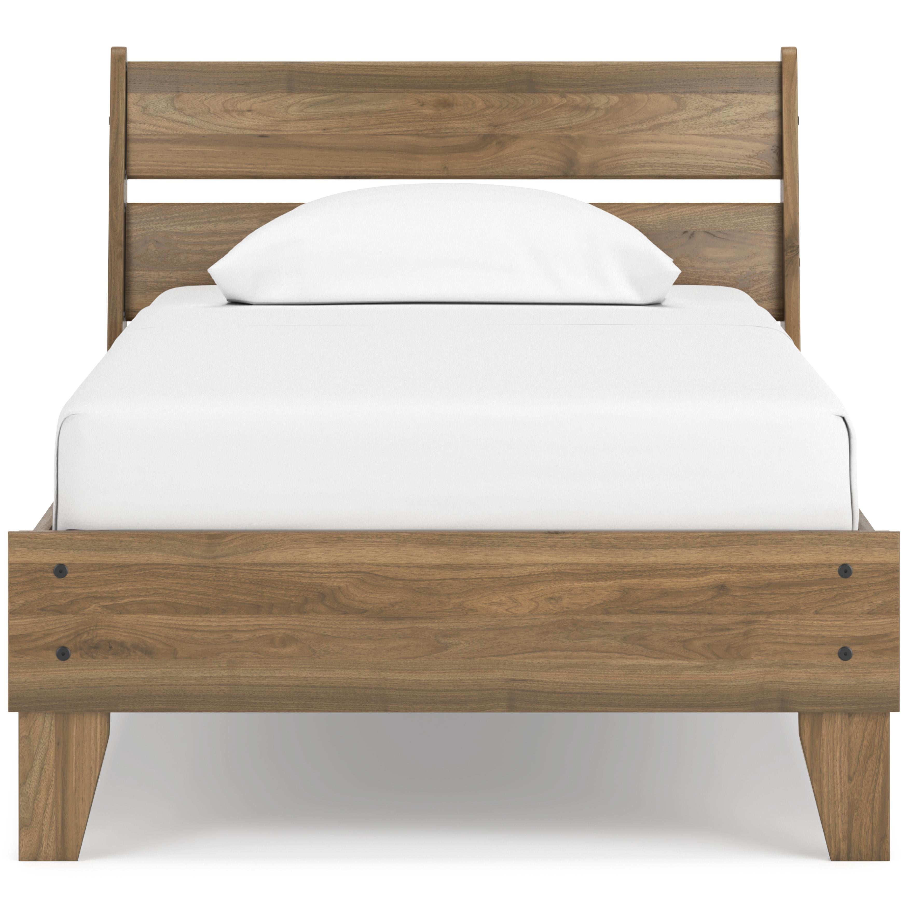 Signature Design by Ashley Deanlow Twin Panel Bed EB1866-155/EB1866-111 IMAGE 2