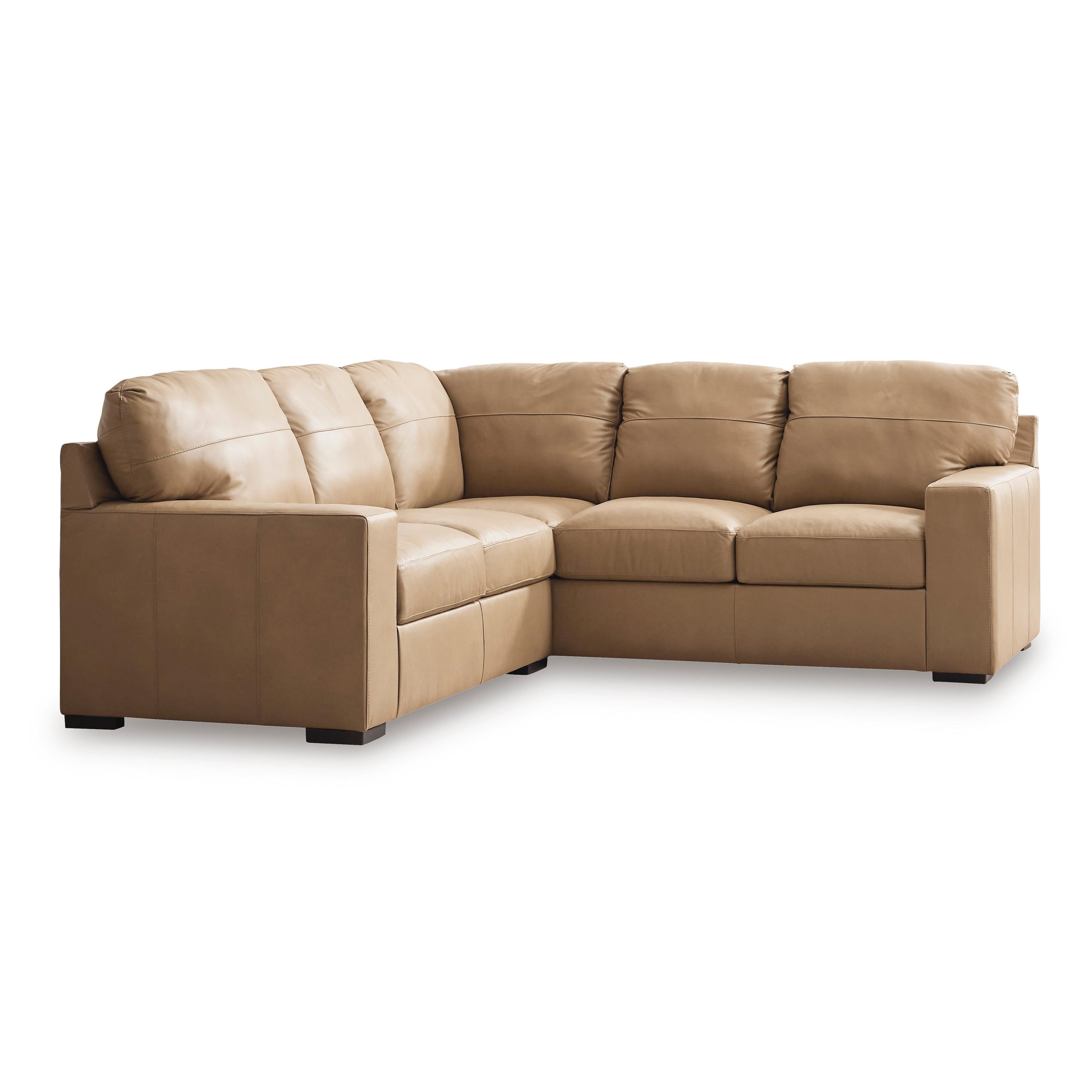 Signature Design by Ashley Bandon Leather Look 2 pc Sectional 3800655 3800649