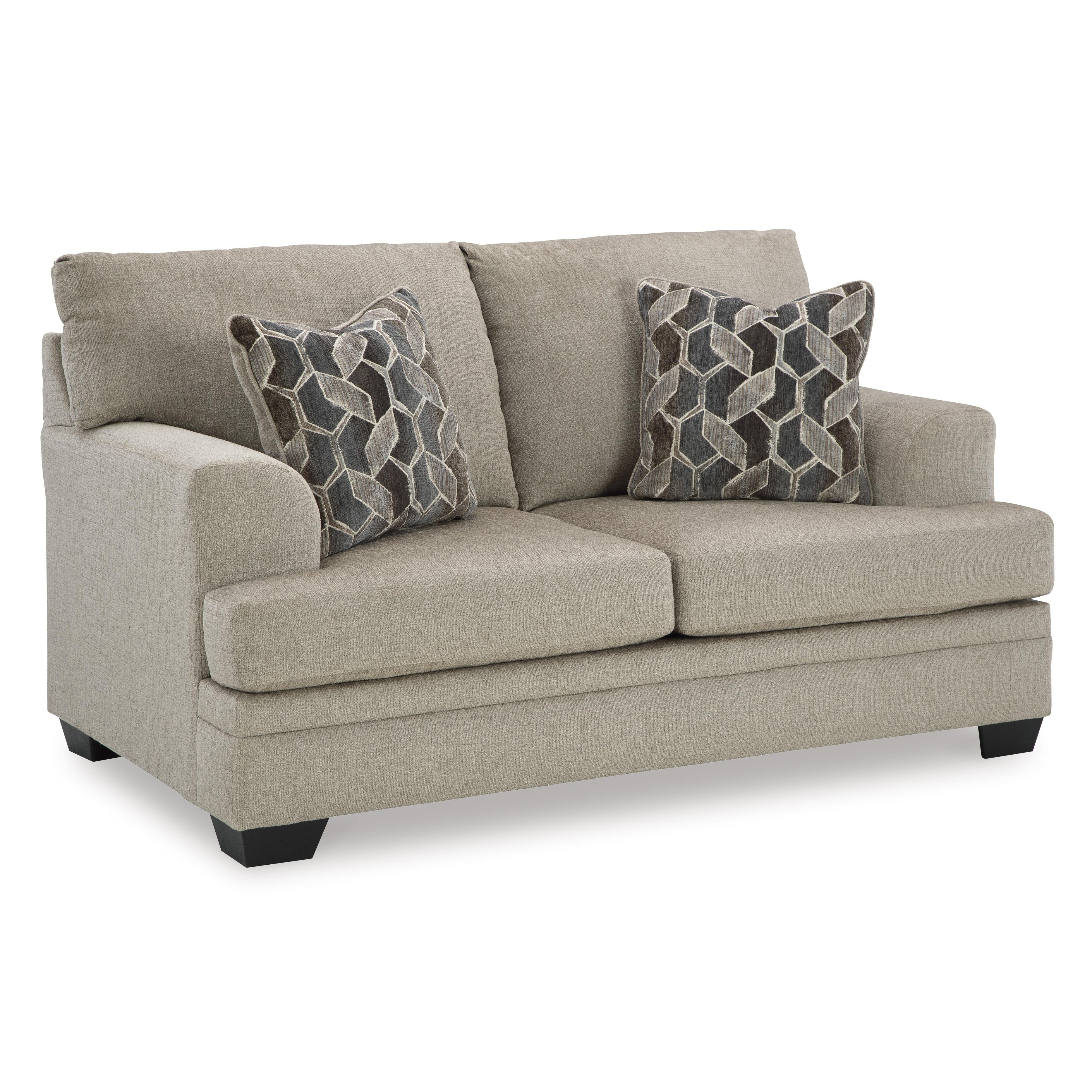 Signature Design by Ashley Stonemeade Stationary Loveseat 5950435 IMAGE 1