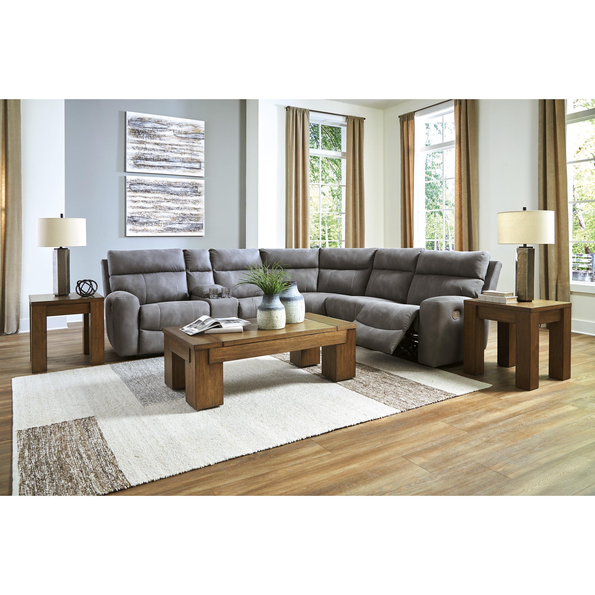 Signature Design by Ashley Next-Gen DuraPella Power Reclining 6 pc Sectional 6100358/6100357/6100331/6100377/6100346/6100362 IMAGE 4