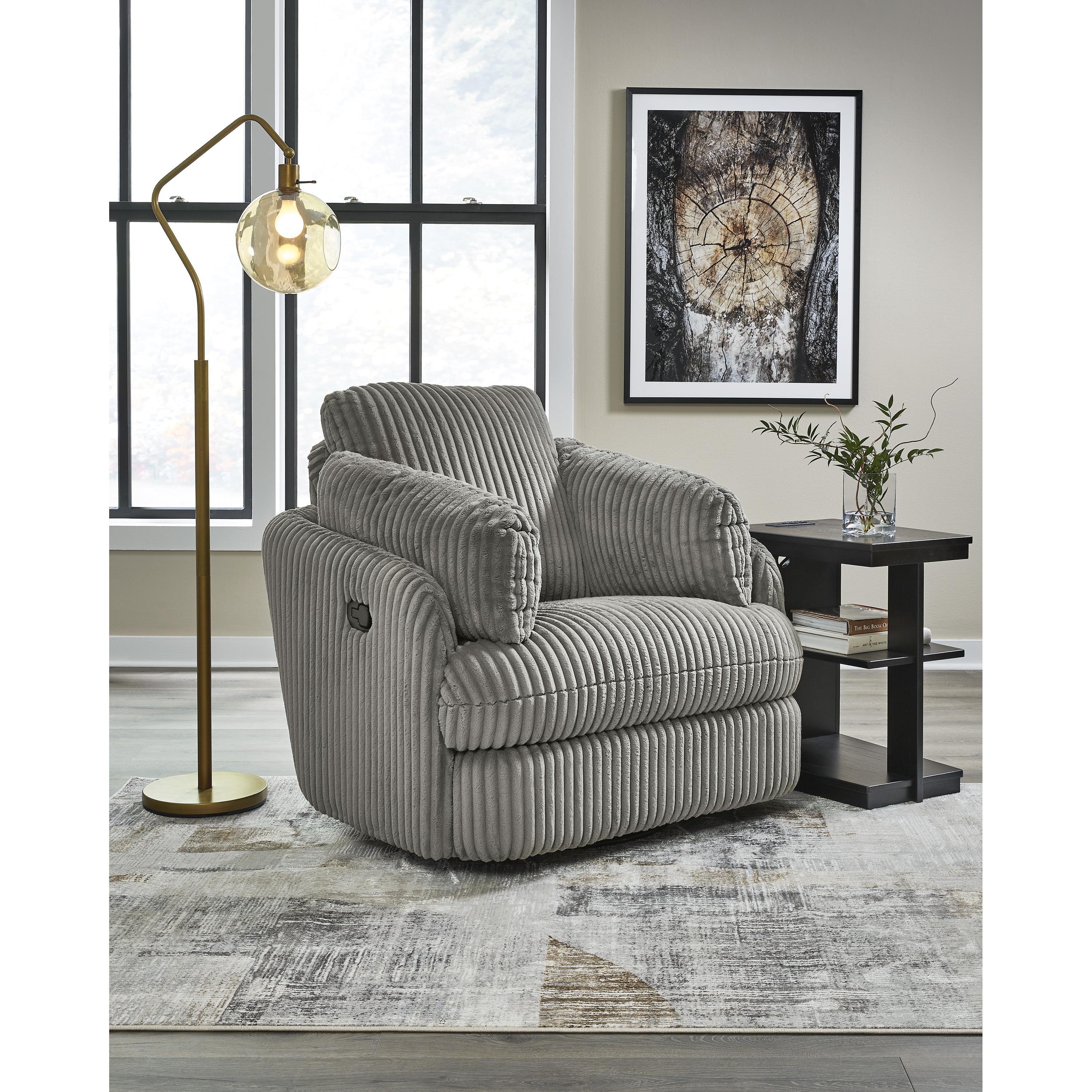 Signature Design by Ashley Tie-Breaker Swivel Glider Recliner 9490361 IMAGE 7