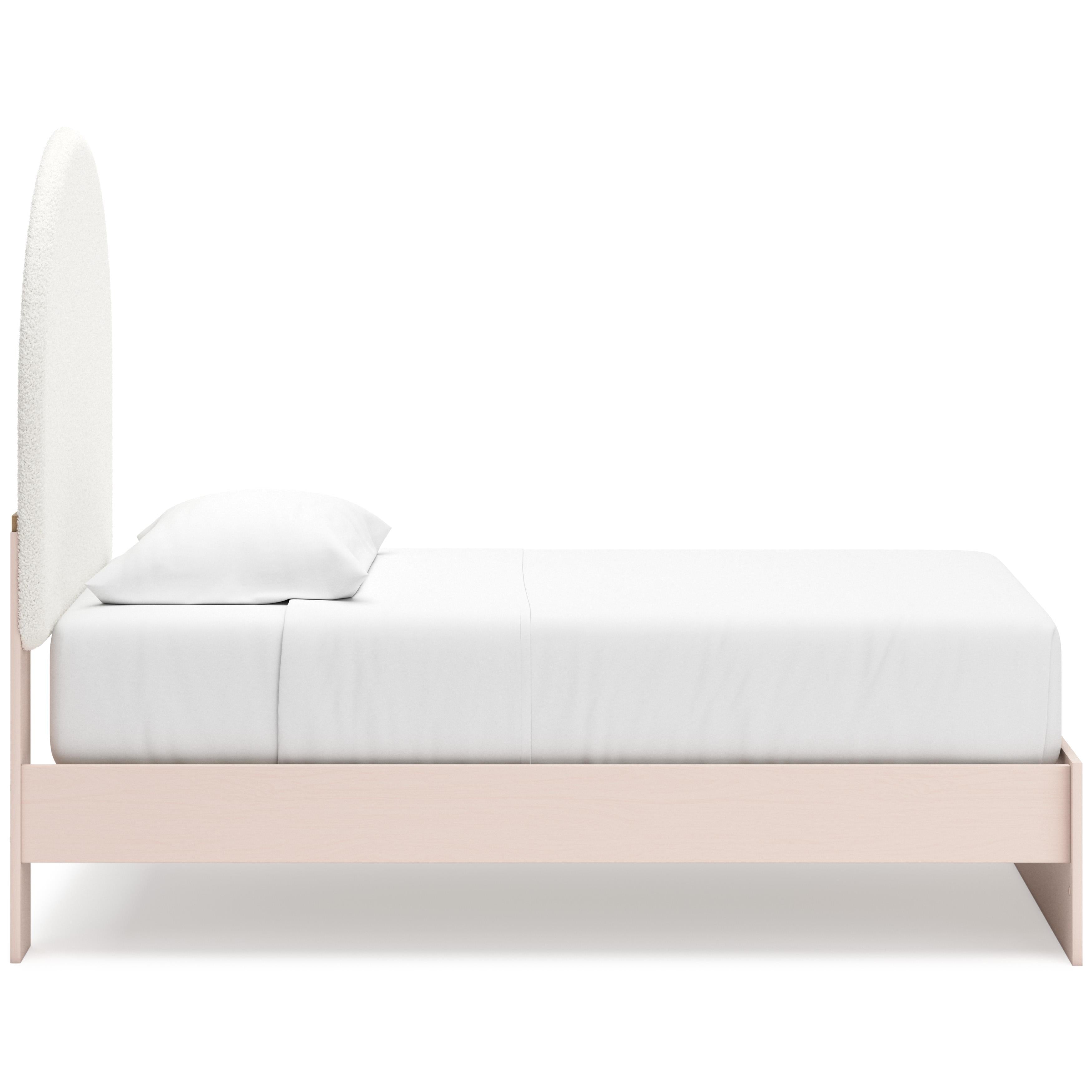 Signature Design by Ashley Wistenpine Twin Upholstered Panel Bed B1323-53/B1323-52/B1323-89/B100-11 IMAGE 3