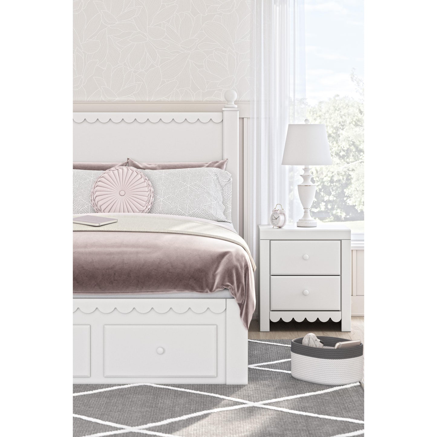 Signature Design by Ashley Mollviney Full Panel Bed with Storage B2540-87/B2540-84S/B2540-86 IMAGE 10