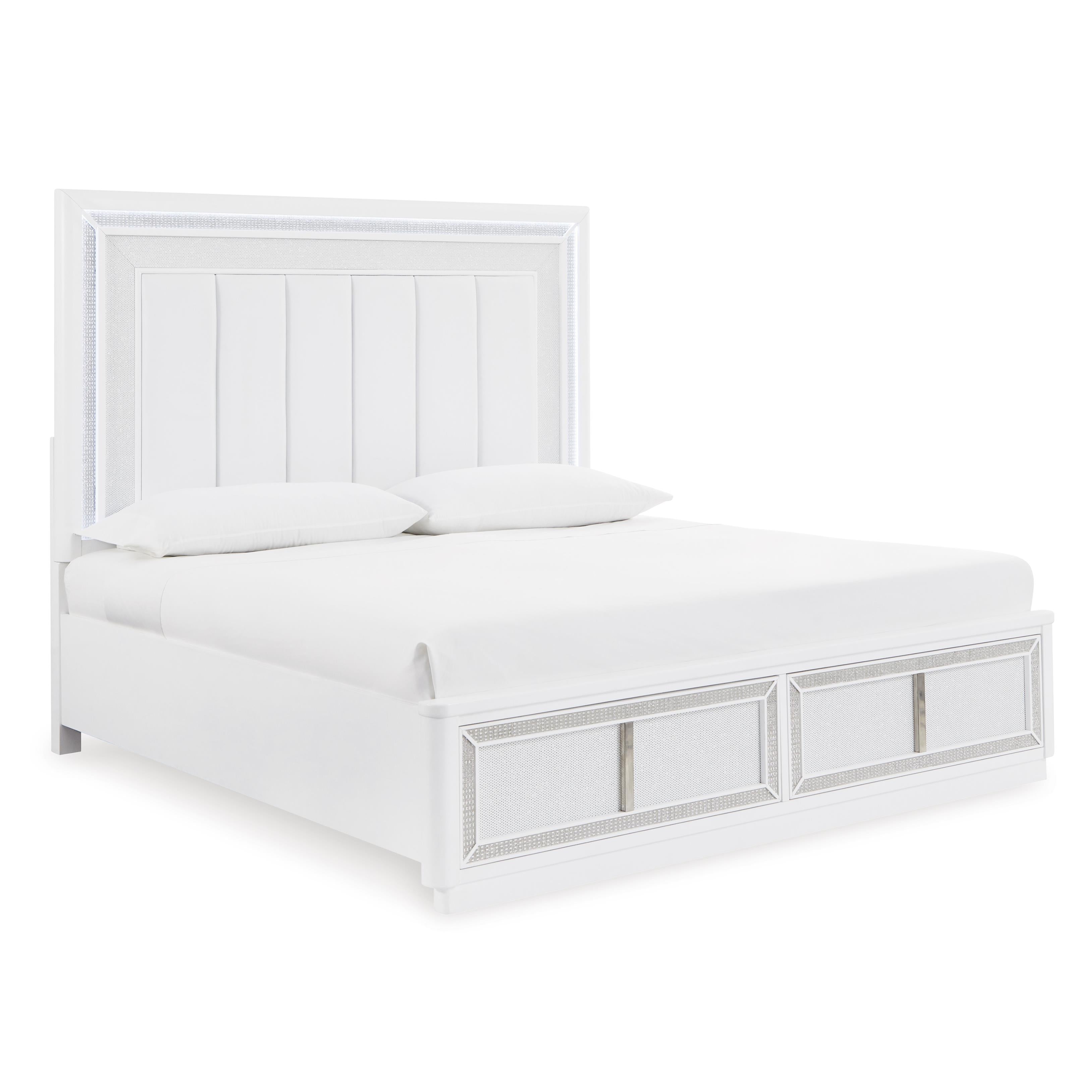 Signature Design by Ashley Chalanna Queen Upholstered Bed with Storage B822-57/B822-54S/B822-97 IMAGE 2