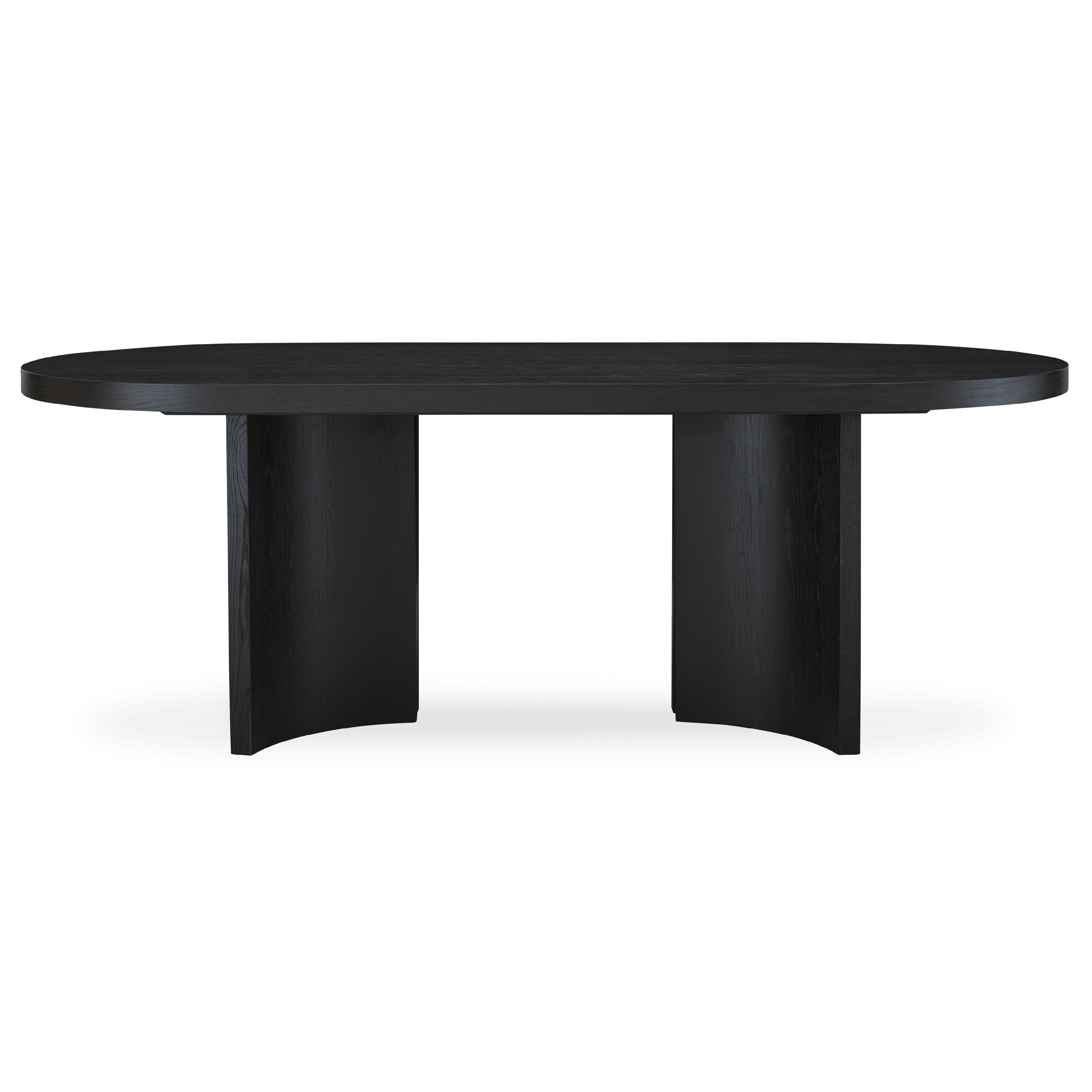 Signature Design by Ashley Oval Rowanbeck Dining Table D821-25 IMAGE 2