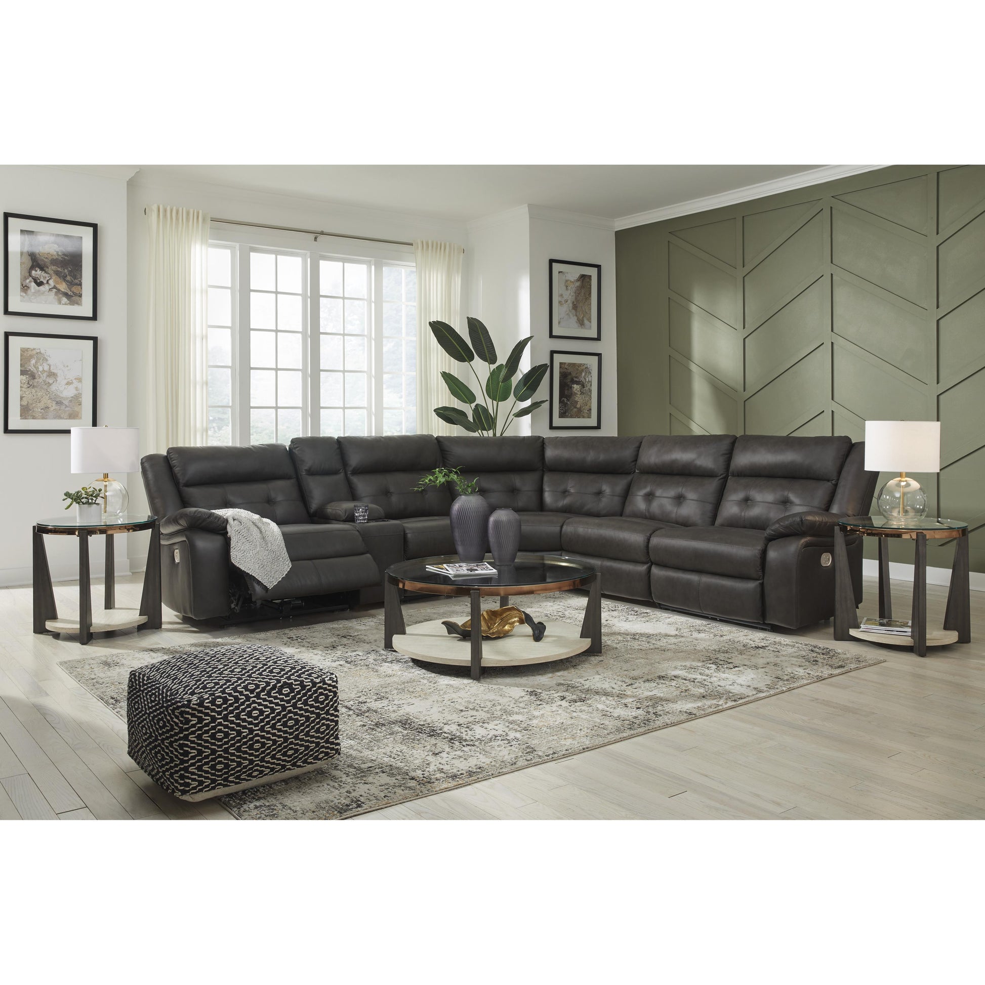 Signature Design by Ashley Mackie Pike Power Reclining 6 pc Sectional U4330531/U4330546/U4330557/U4330558/U4330562/U4330577 IMAGE 4