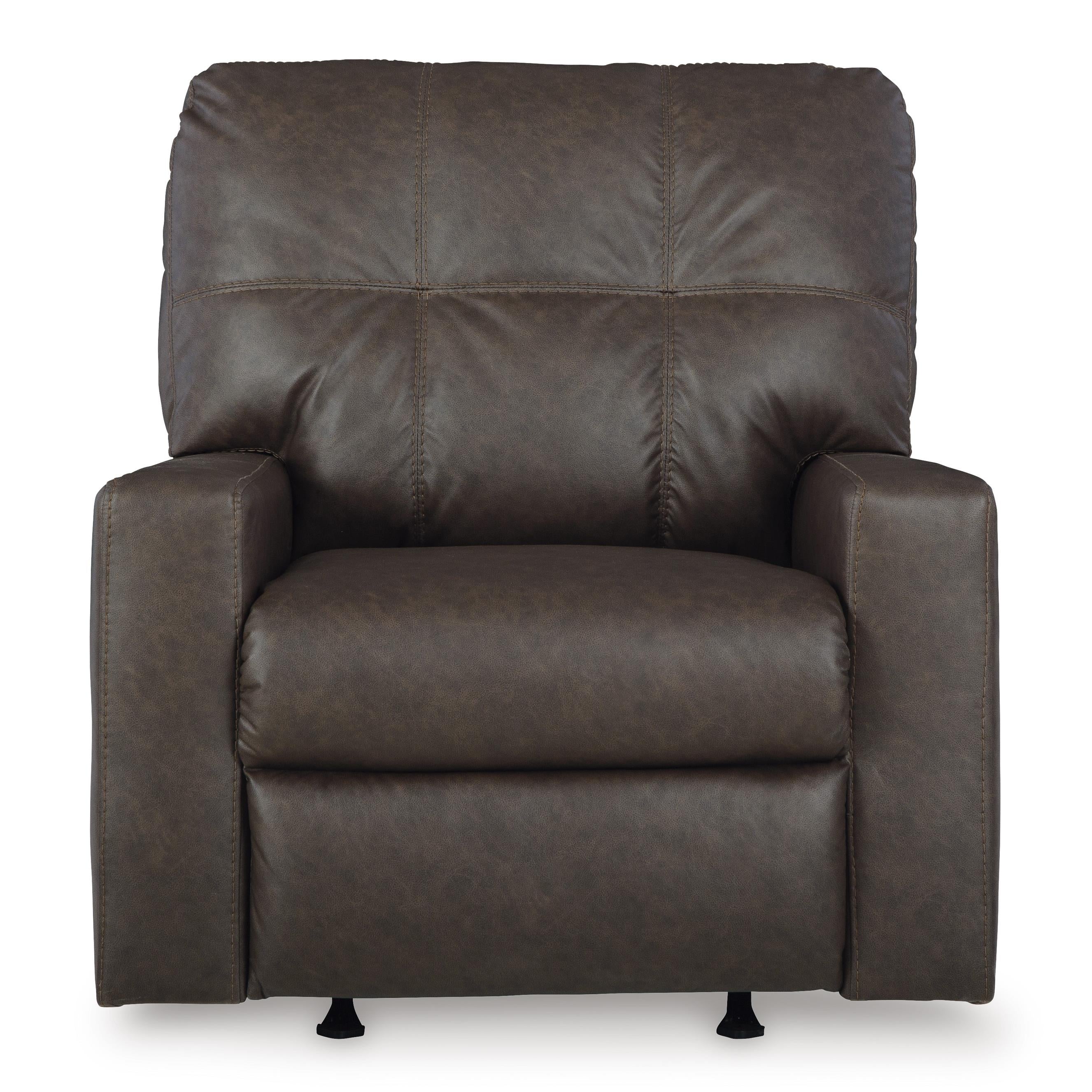 Benchcraft Barlin Mills Rocker Leather Look Recliner 1700325