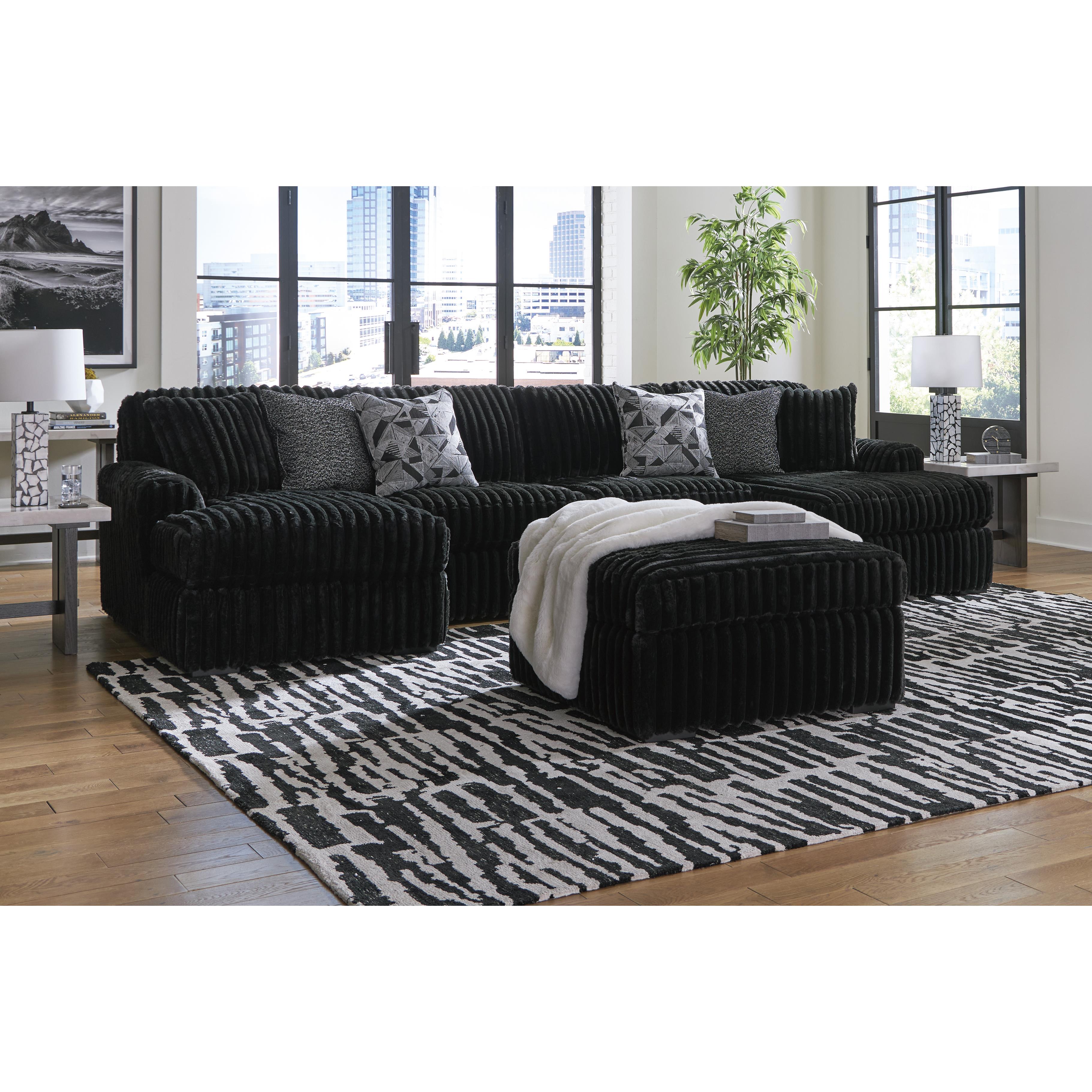 Ashley furniture corduroy sectional online
