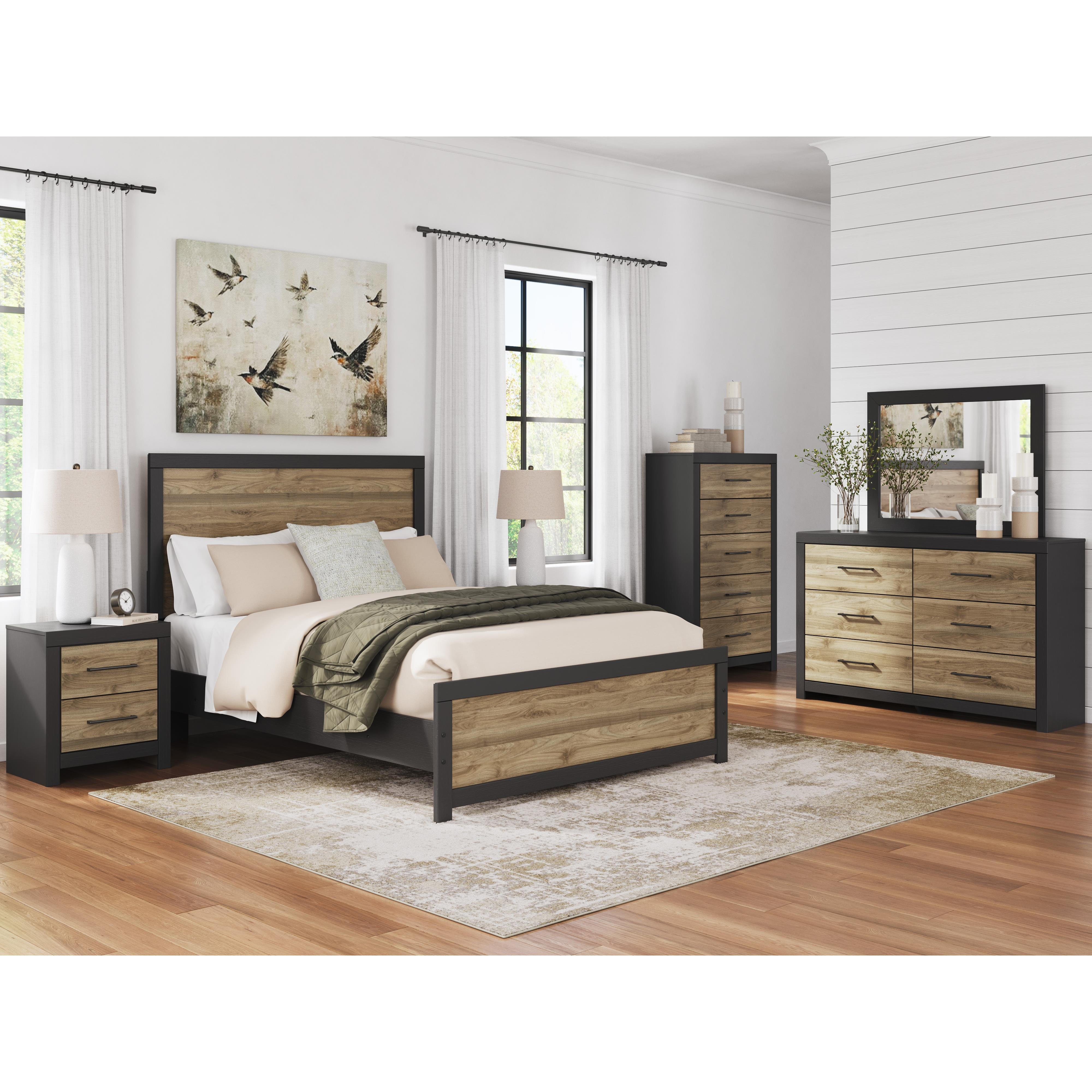 Signature Design by Ashley Vertani Queen Panel Bed B2073-71/B2073-96 IMAGE 9