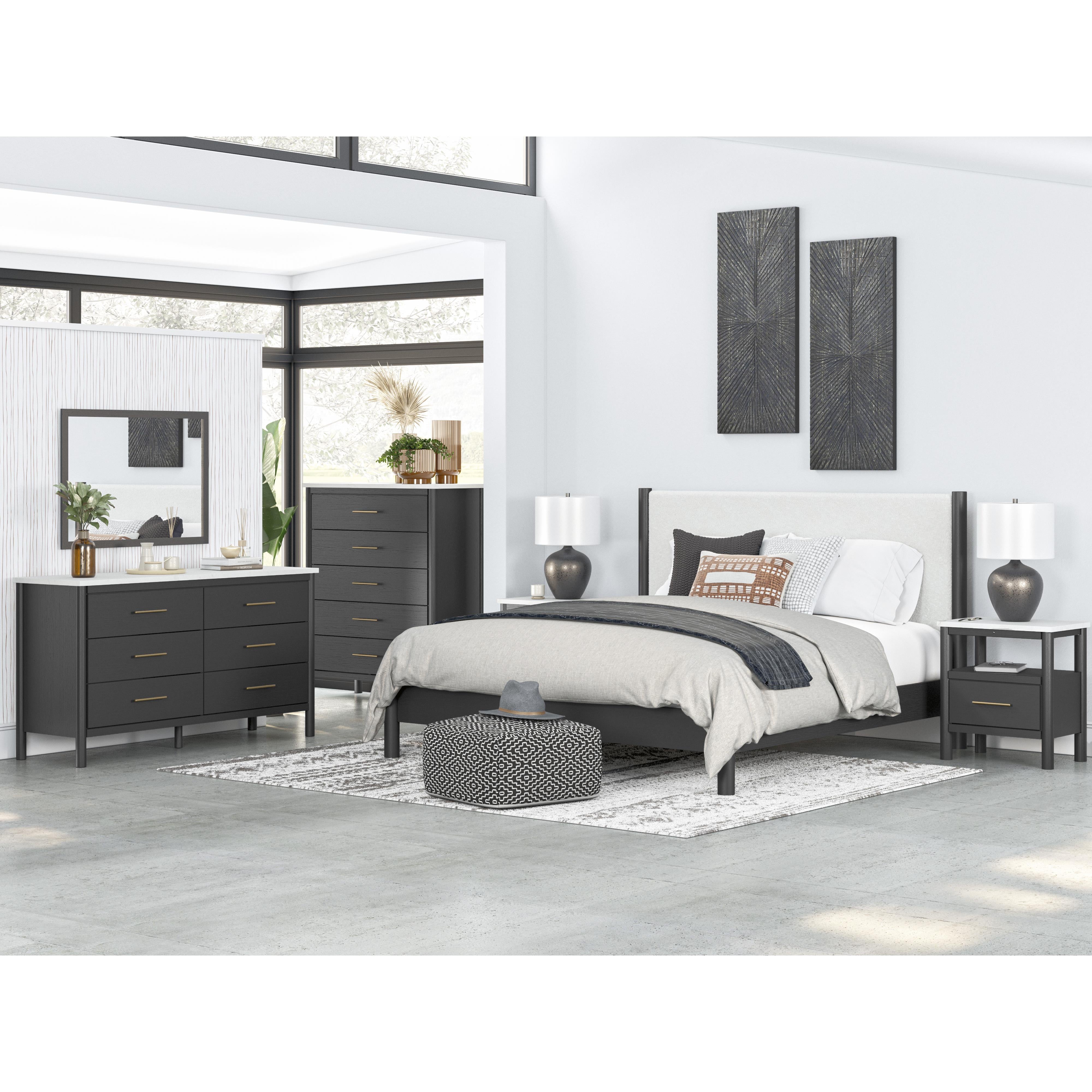 Signature Design by Ashley Cadmori Bed B2616-58/B2616-56/B100-14 IMAGE 8