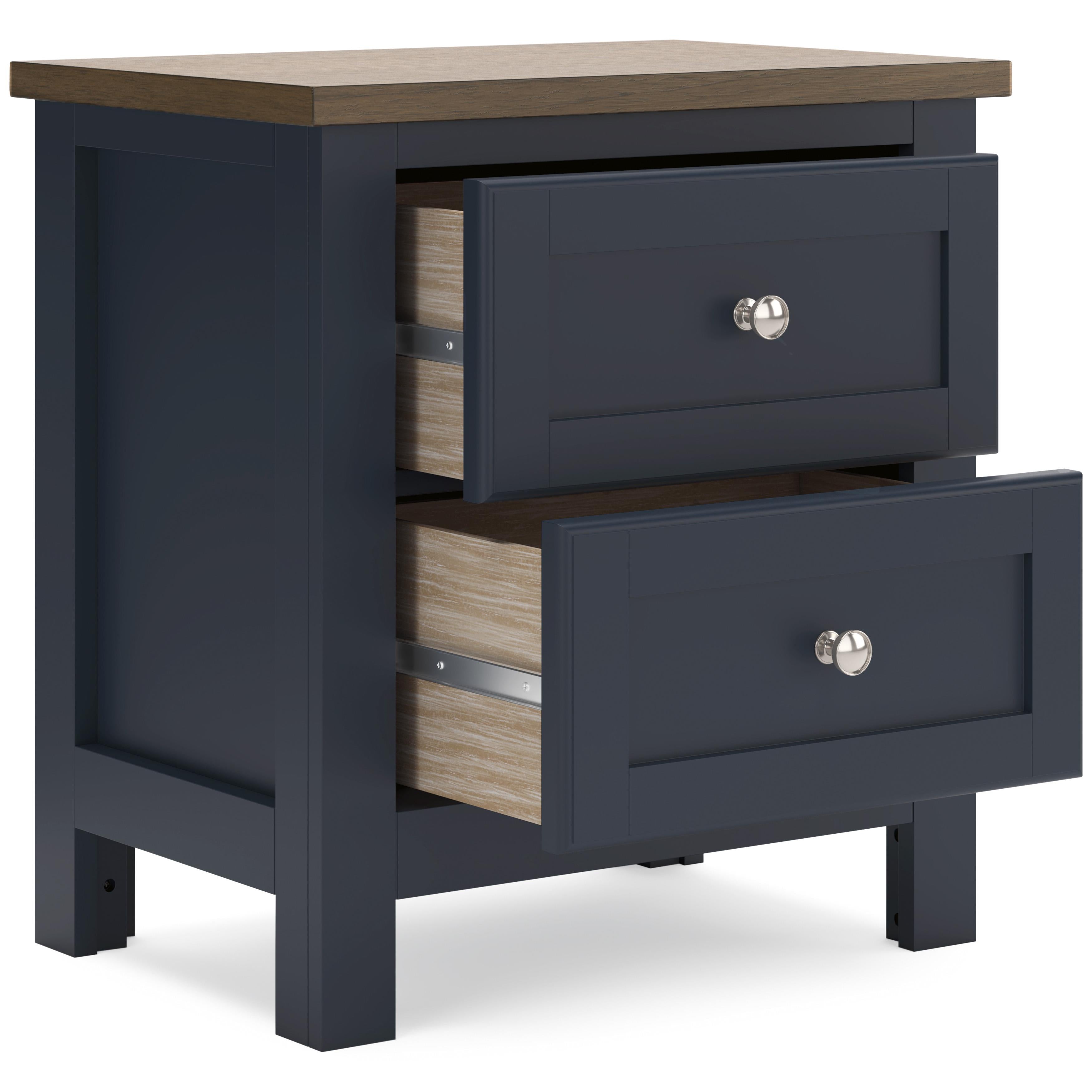 Signature Design by Ashley Landocken 2-Drawer Nightstand B414-92 IMAGE 2