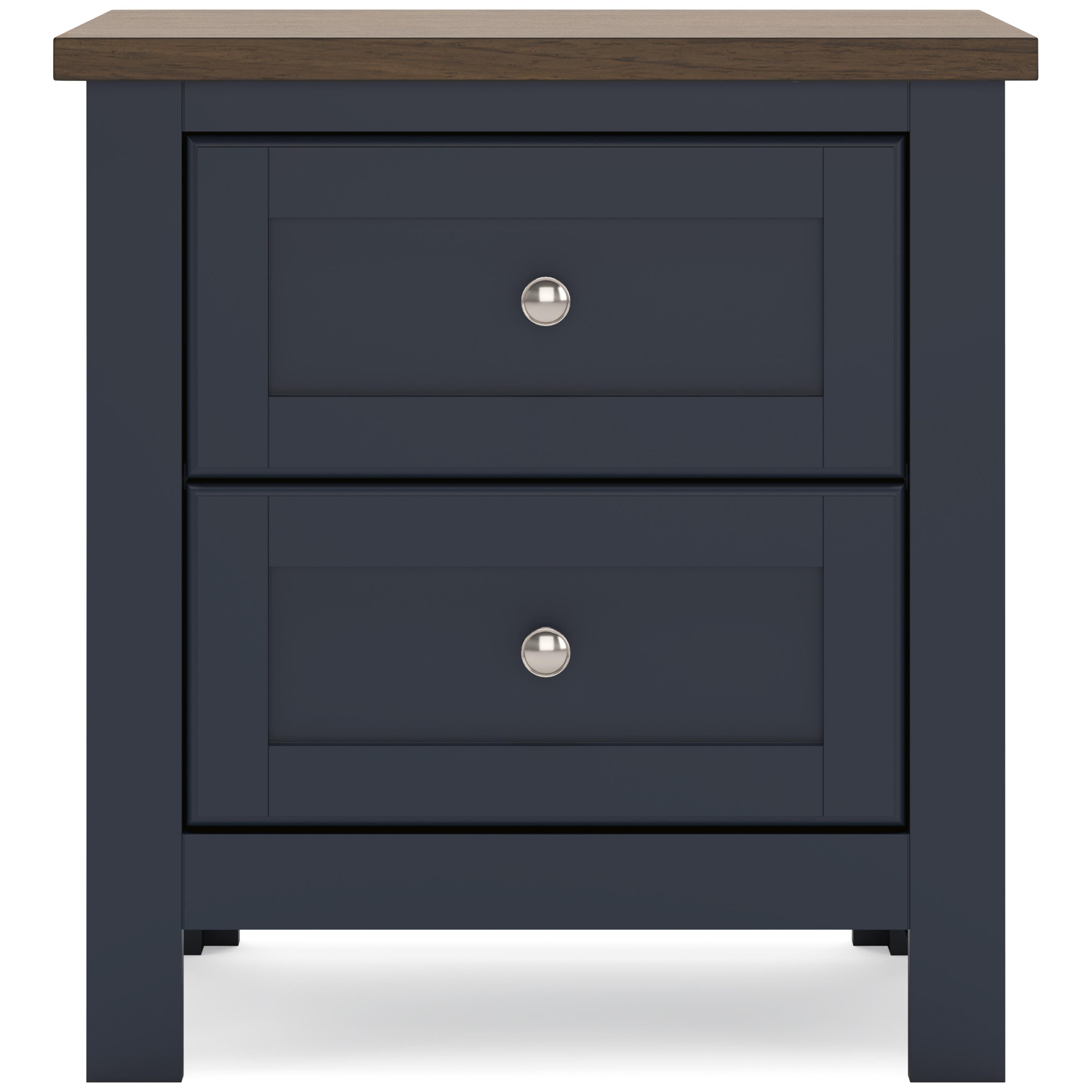 Signature Design by Ashley Landocken 2-Drawer Nightstand B414-92 IMAGE 3