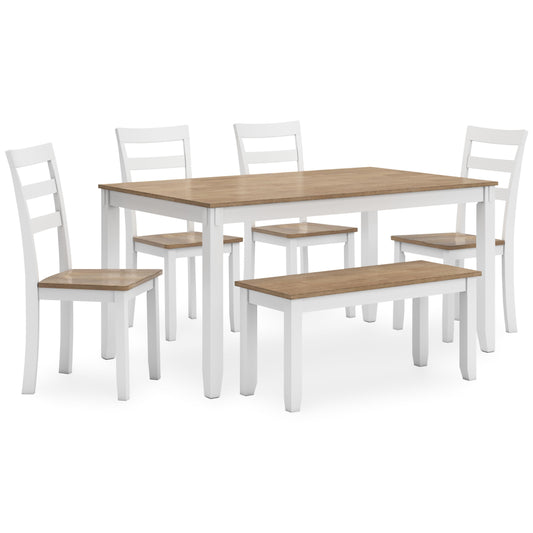 Signature Design by Ashley Gesthaven 6 pc Dinette D398-325 IMAGE 1