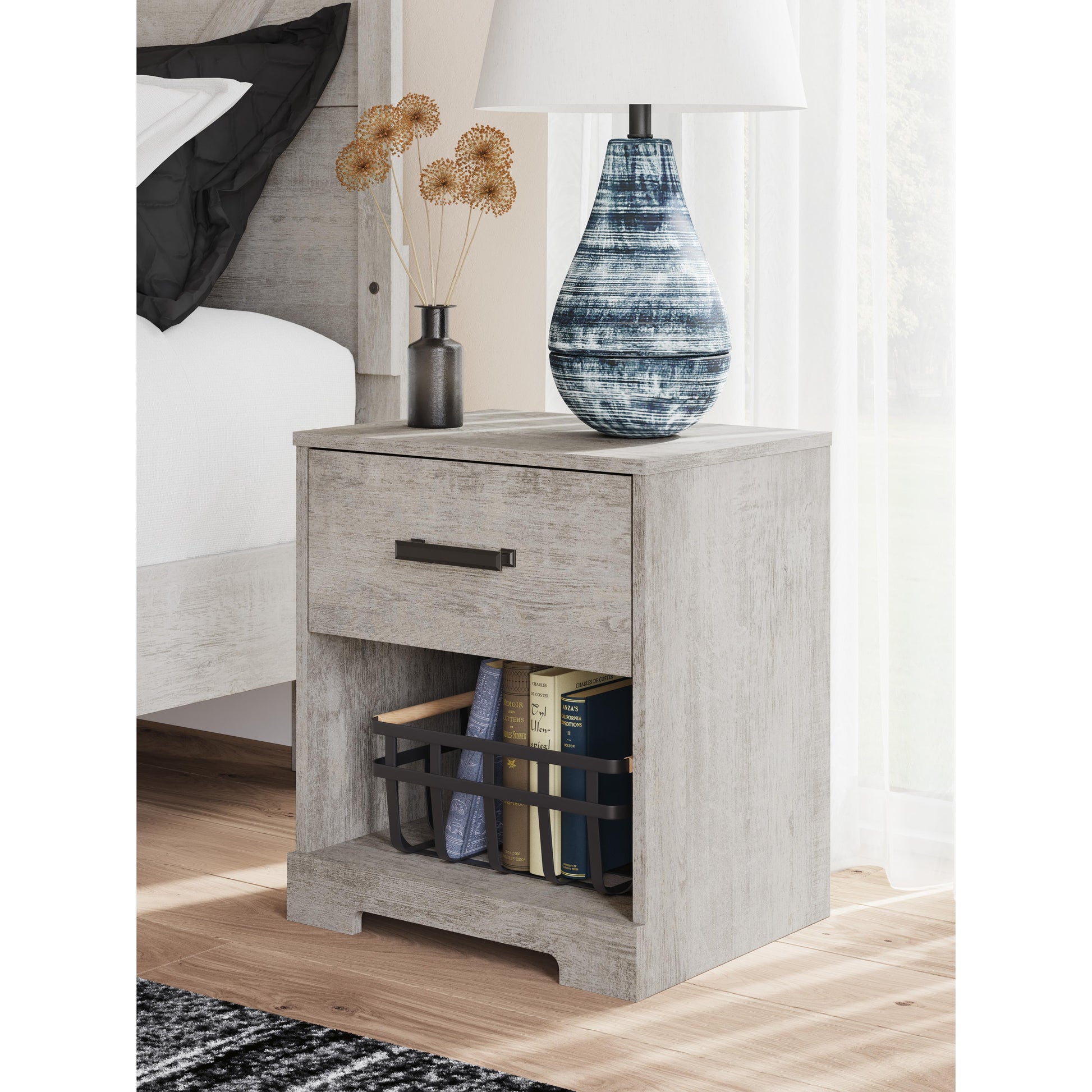 Signature Design by Ashley Shawburn 1-Drawer Nightstand EB4123-291 IMAGE 7