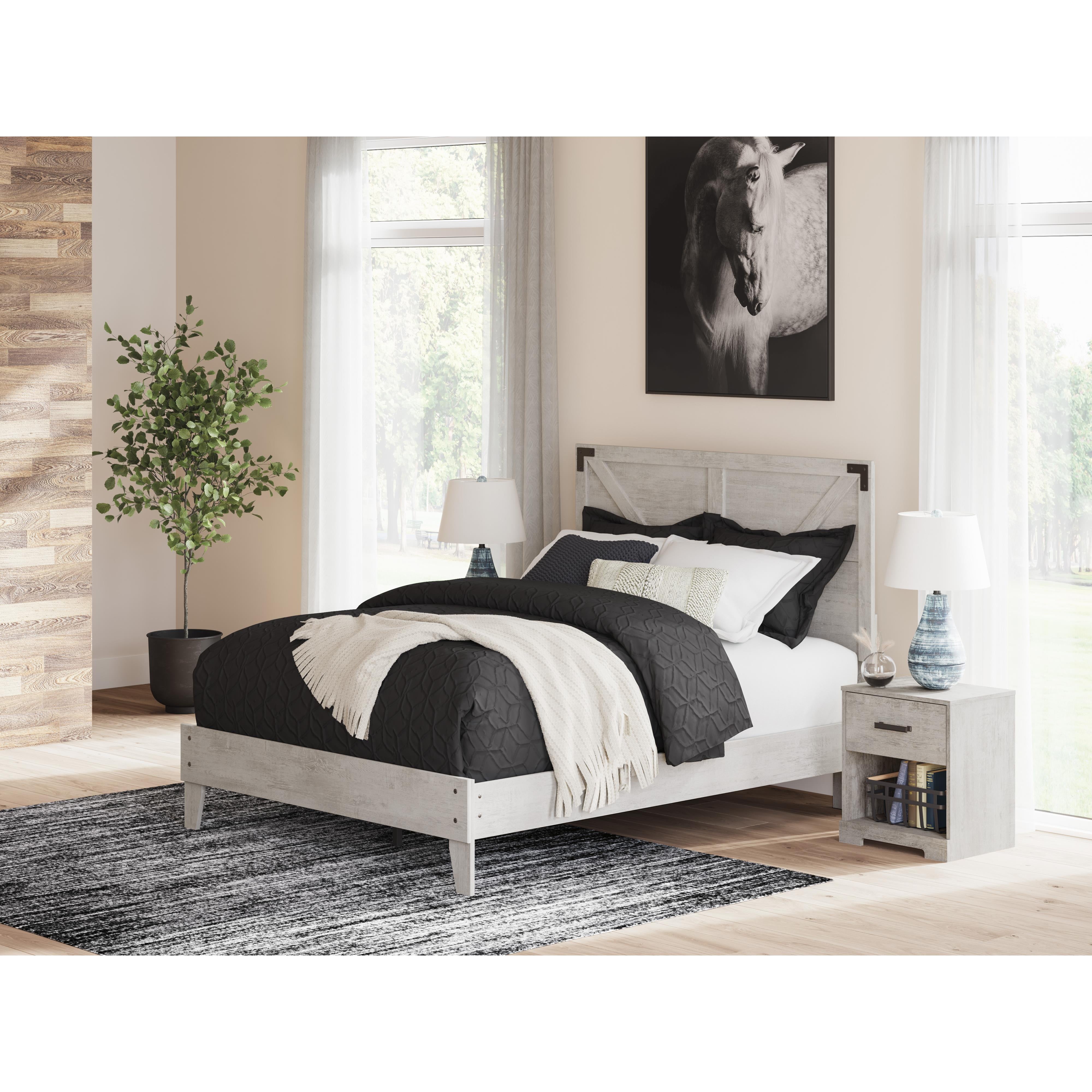 Signature Design by Ashley Shawburn Queen Platform Bed EB4123-157/EB4123-113 IMAGE 6