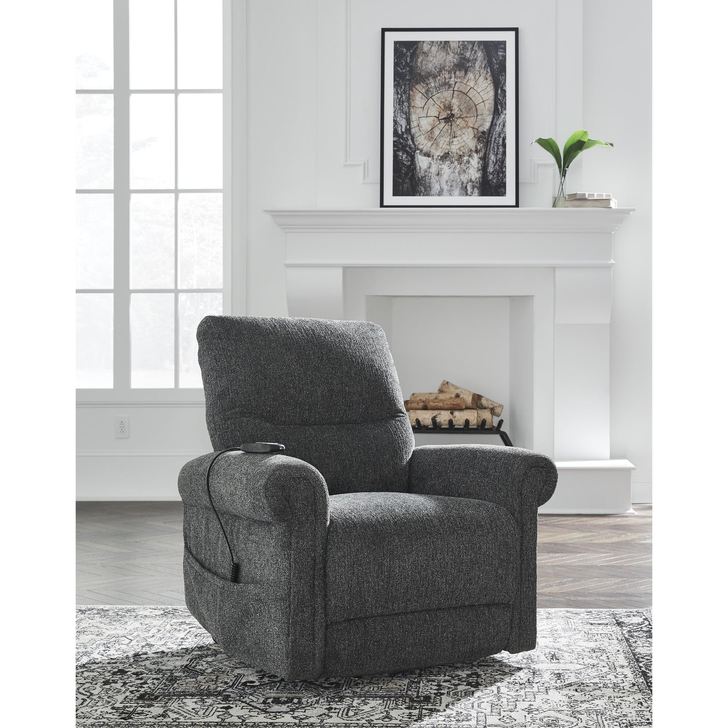 Signature Design by Ashley Aureta Fabric Lift Chair with Heat and Massage 1790312 IMAGE 7