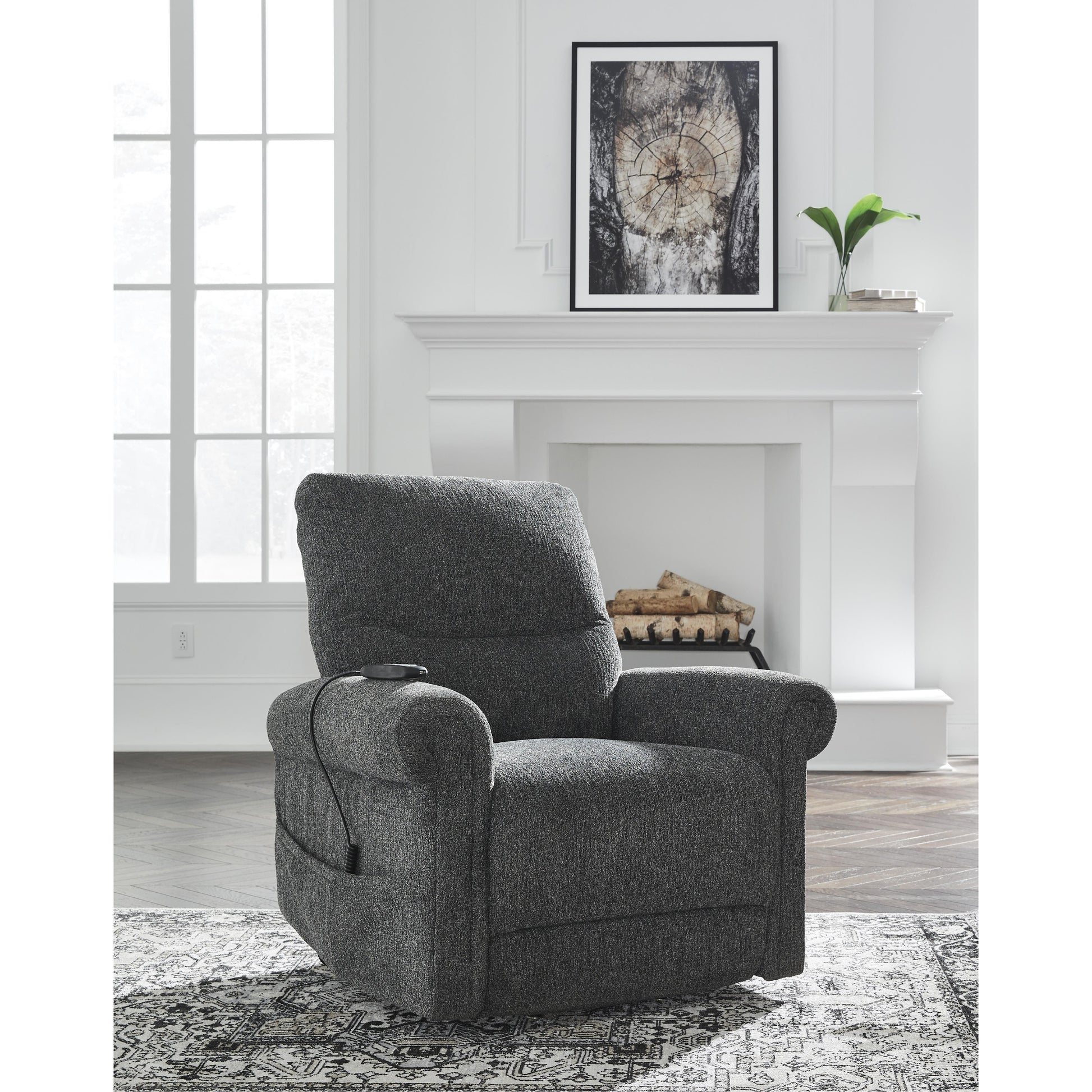 Signature Design by Ashley Aureta Fabric Lift Chair with Heat and Massage 1790312 IMAGE 7