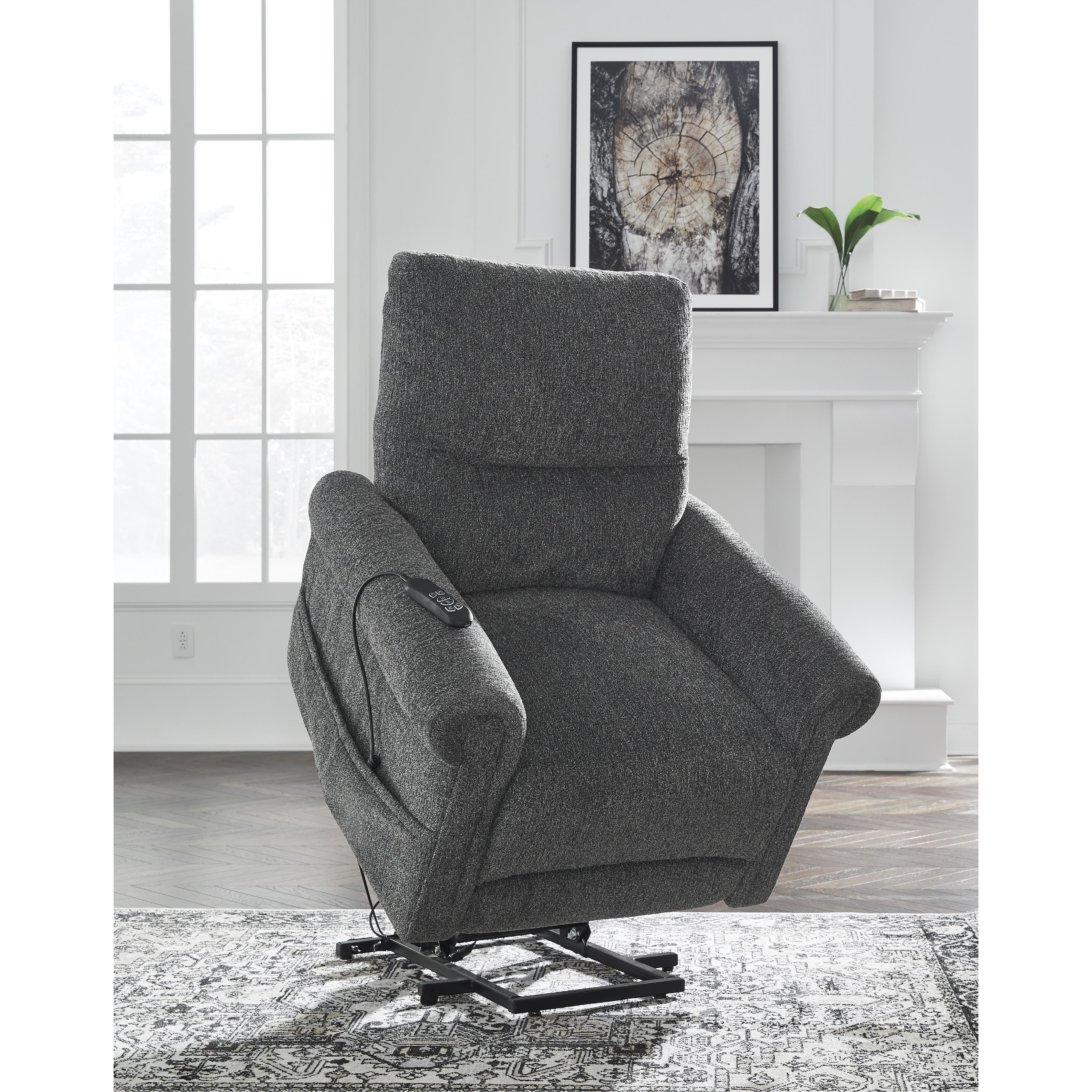 Signature Design by Ashley Aureta Fabric Lift Chair with Heat and Massage 1790312 IMAGE 9