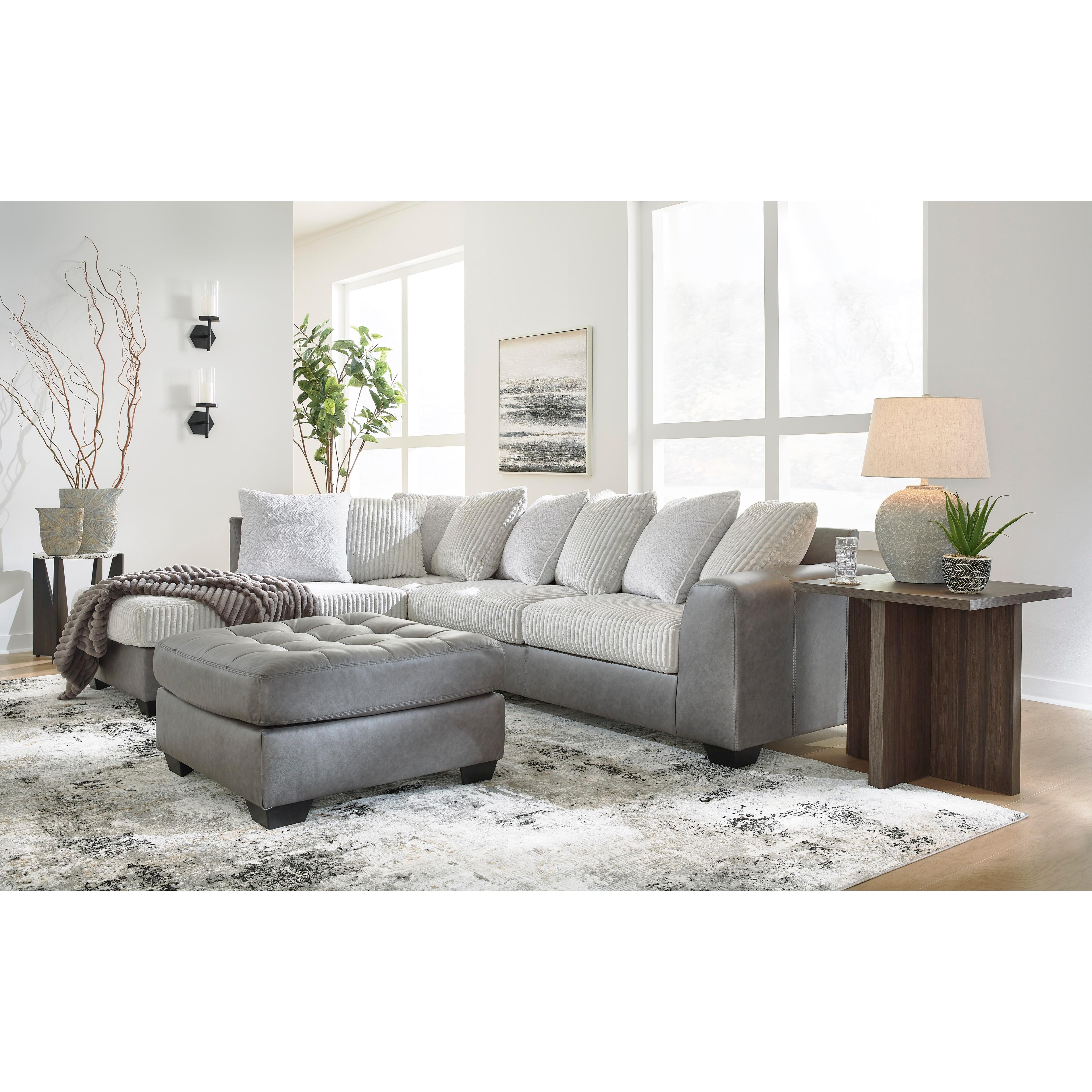 Benchcraft Clairette Court 2 pc Sectional 3150316/3150367 IMAGE 4