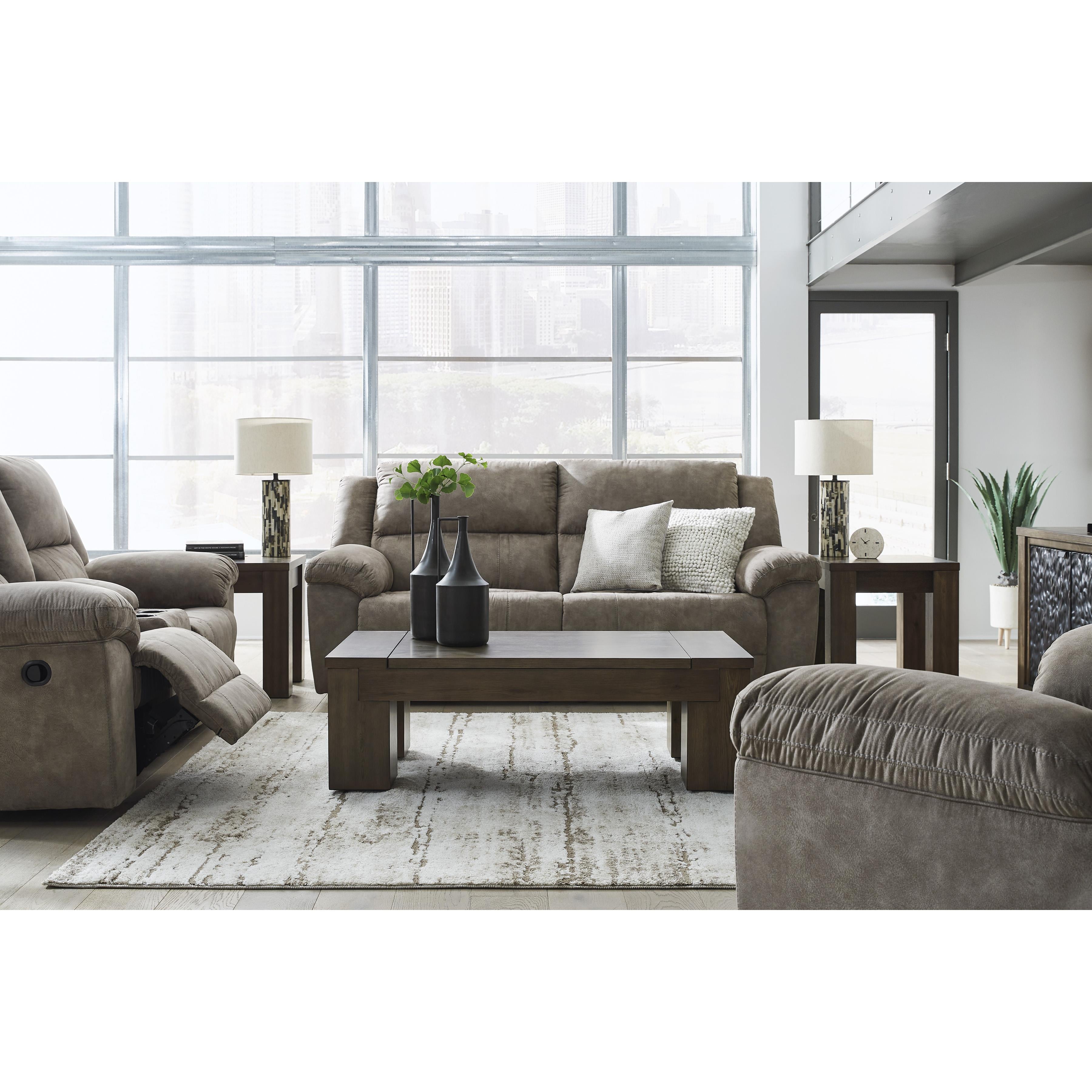 Signature Design by Ashley Laresview Reclining Fabric Sofa 3720381 IMAGE 9